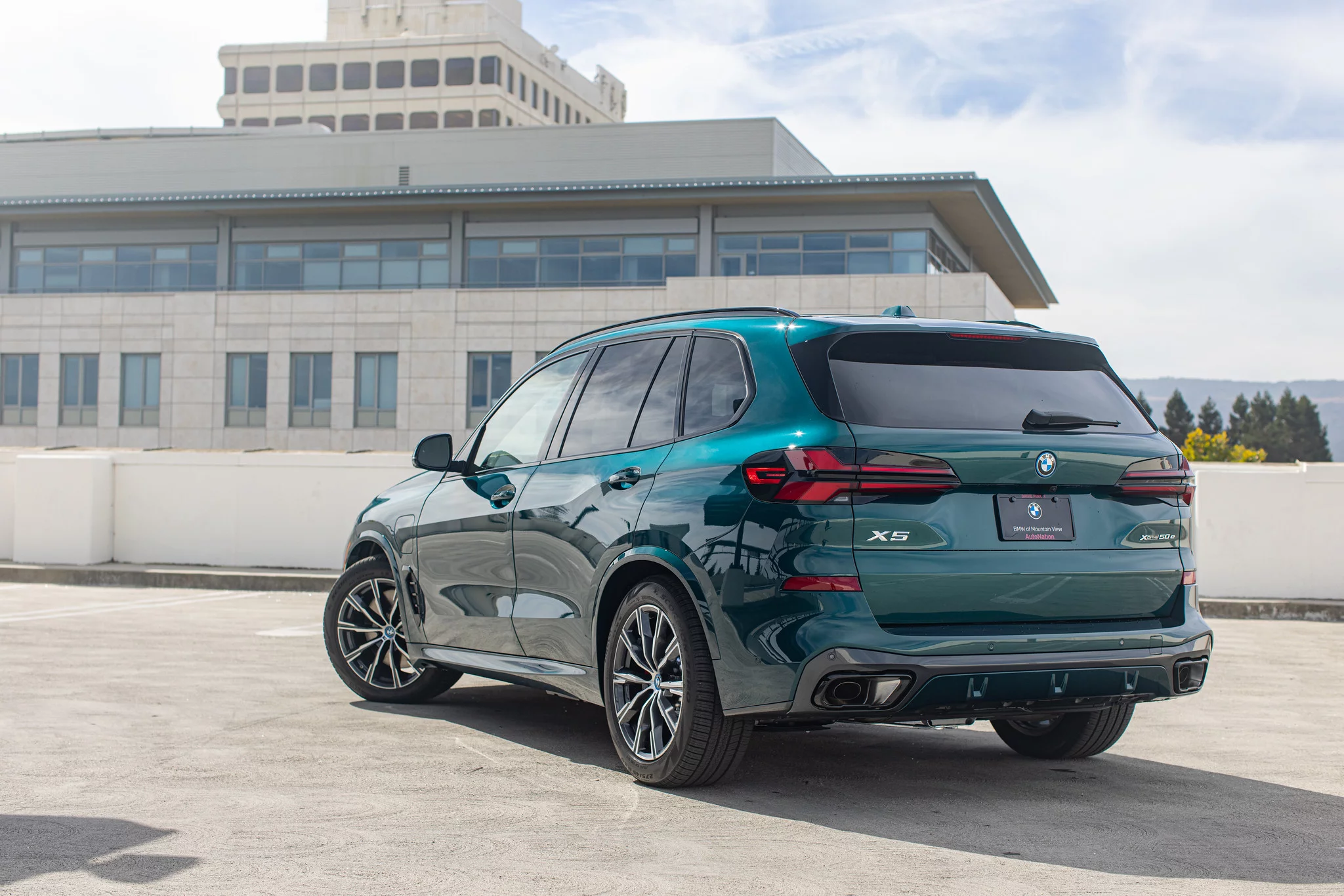 Boston Green BMW X5