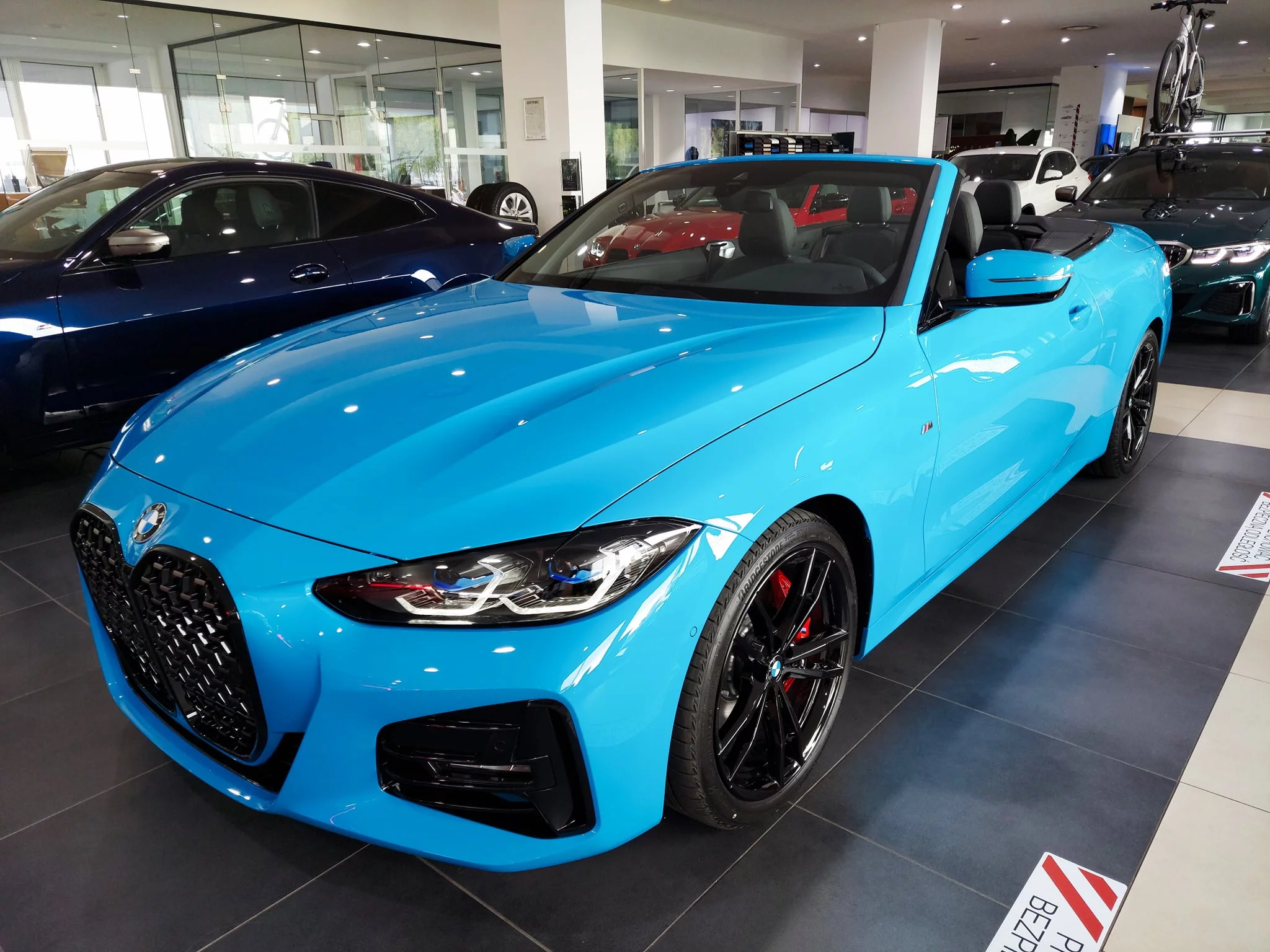 Mexico Blue BMW 4 Series