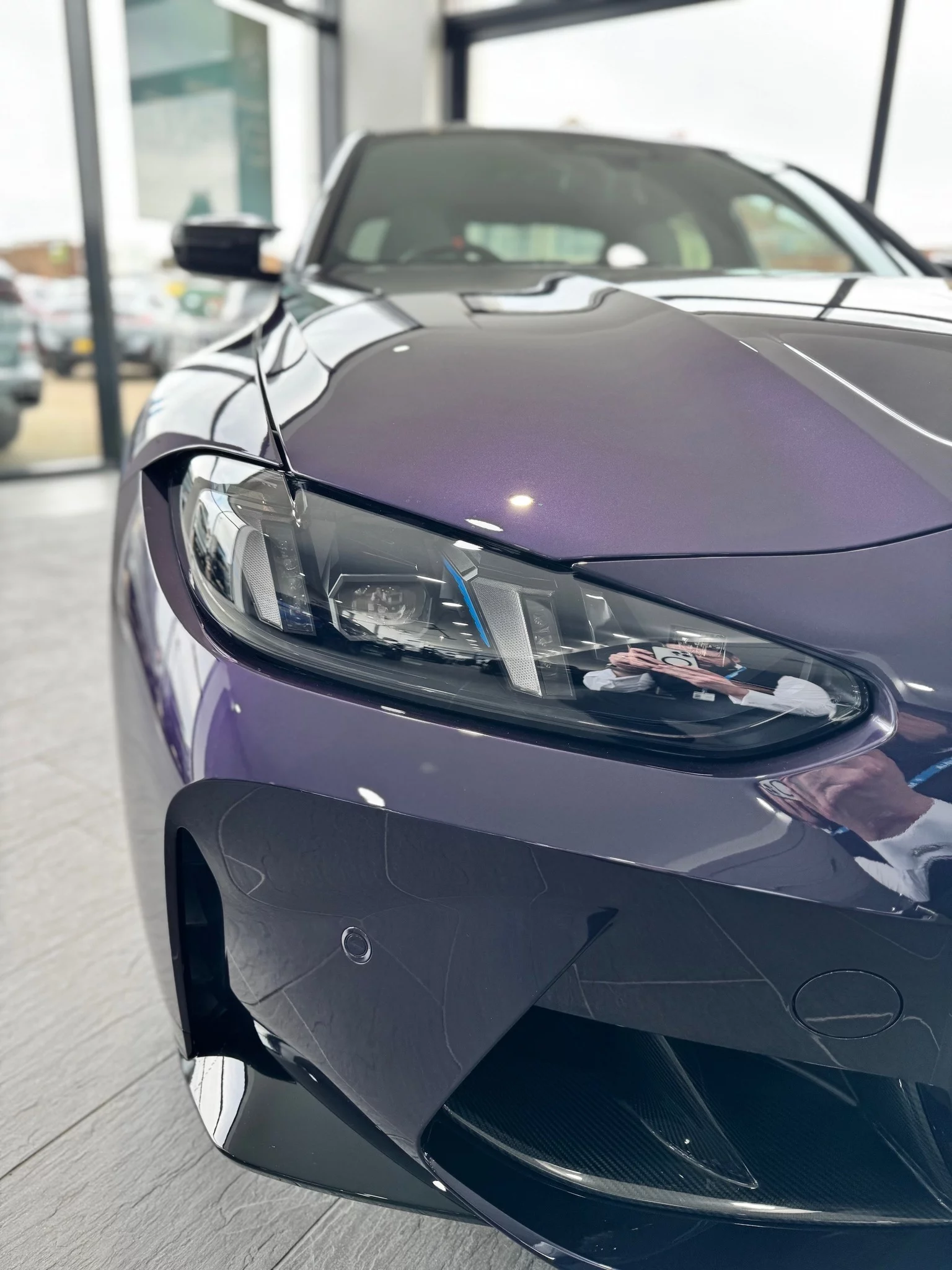 Techno Violet BMW M3