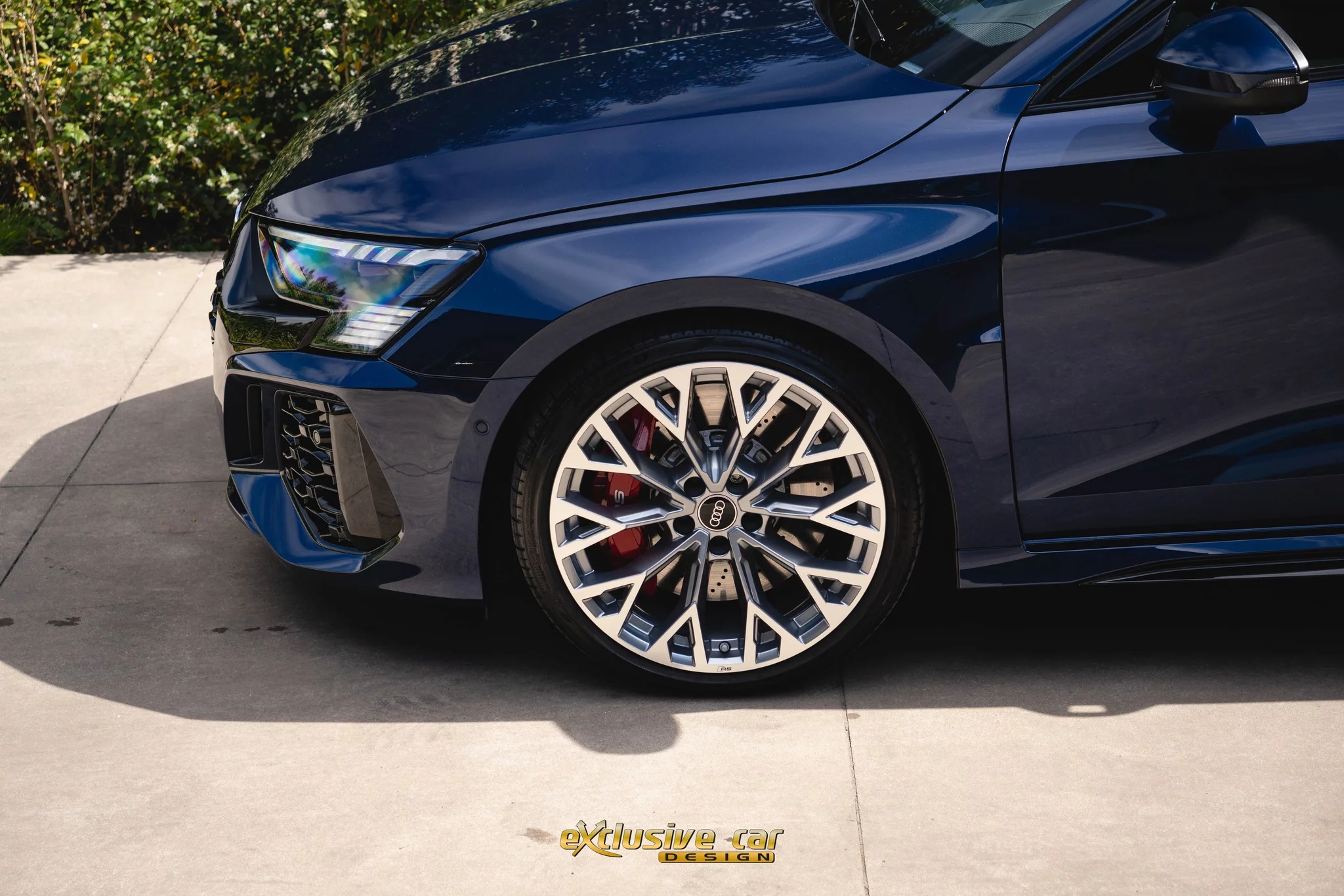 Firmament Blue Audi RS3