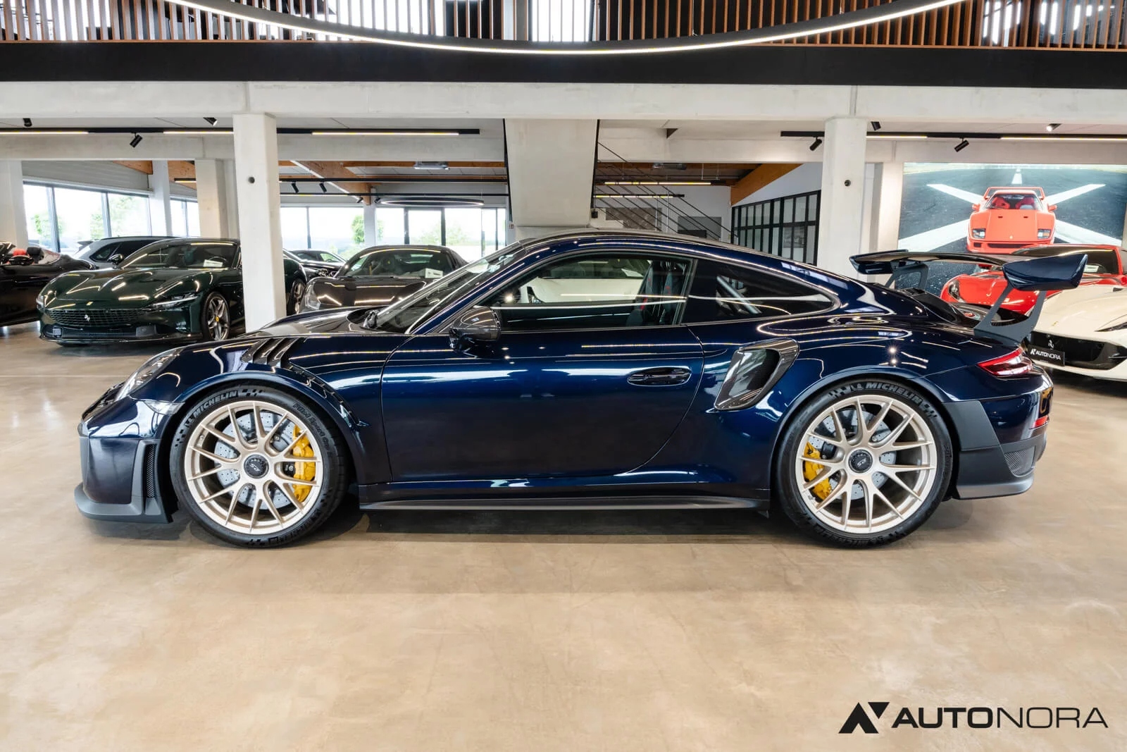 Night Blue Metallic Porsche 911 GT2 RS