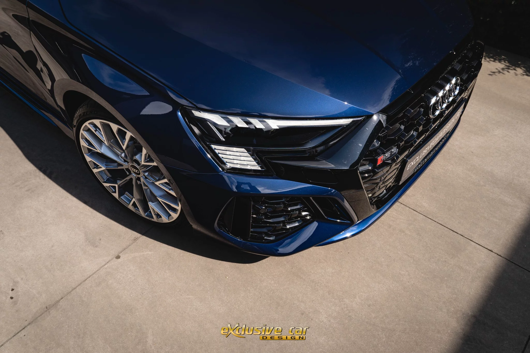 Firmament Blue Audi RS3