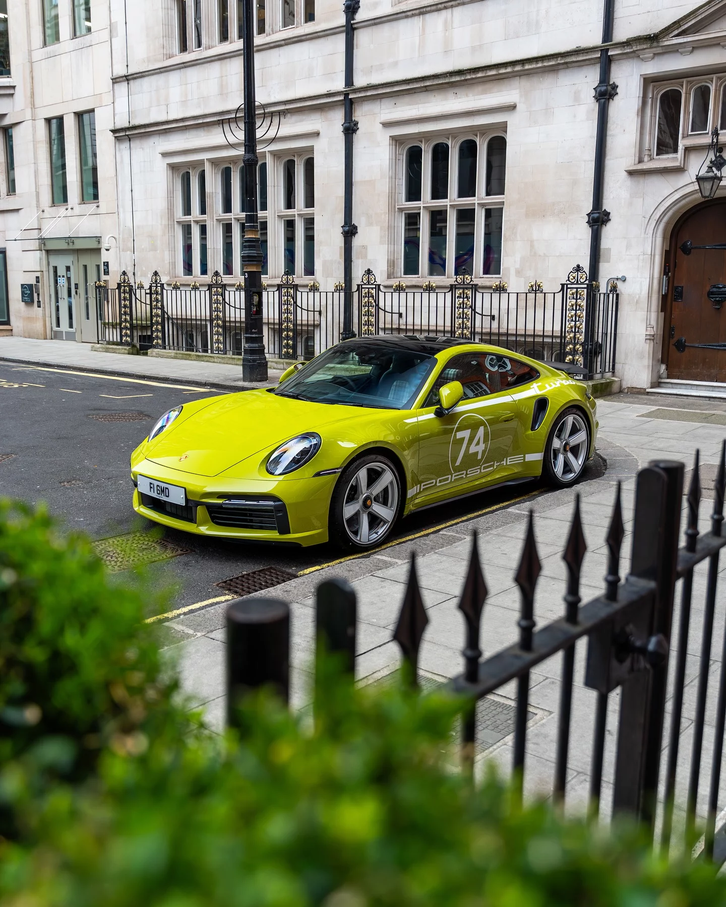 Linden Green Porsche 911 Turbo