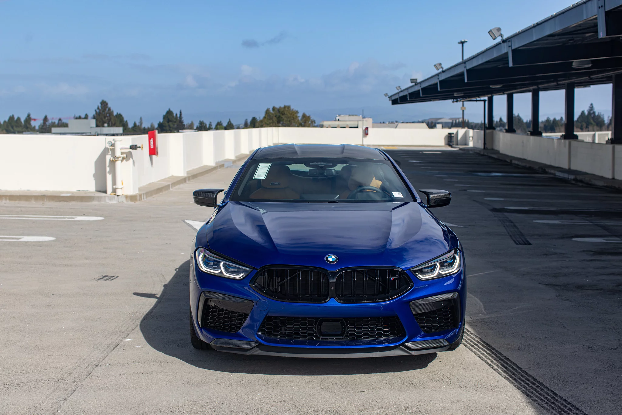 Marina Bay Blue BMW M8