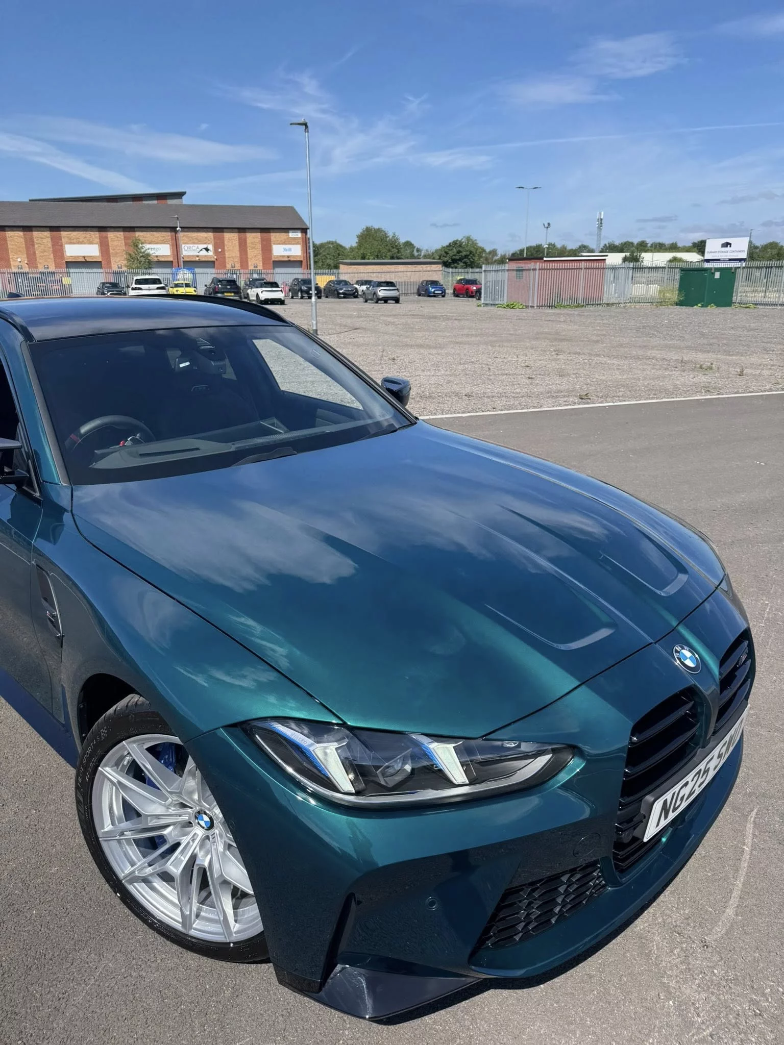 Boston Green BMW M3