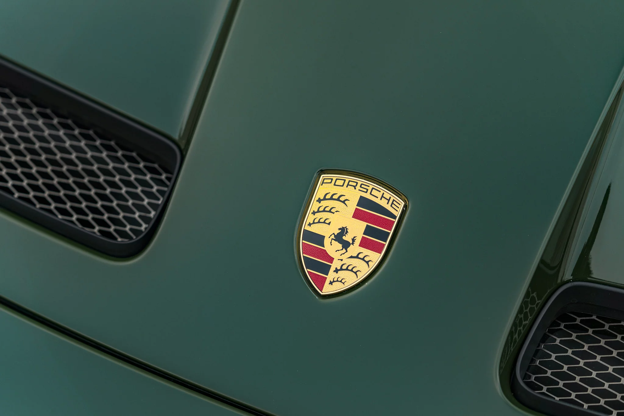 British Racing Green Porsche 911 GT3