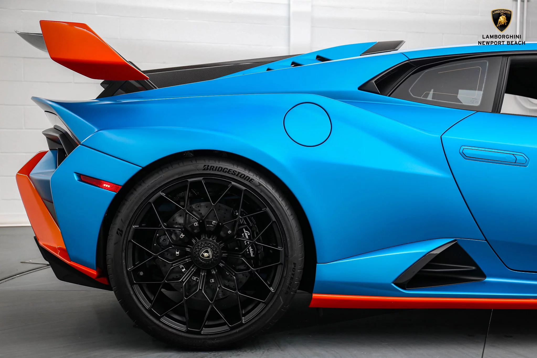Blu Uranus Matt Lamborghini Huracán