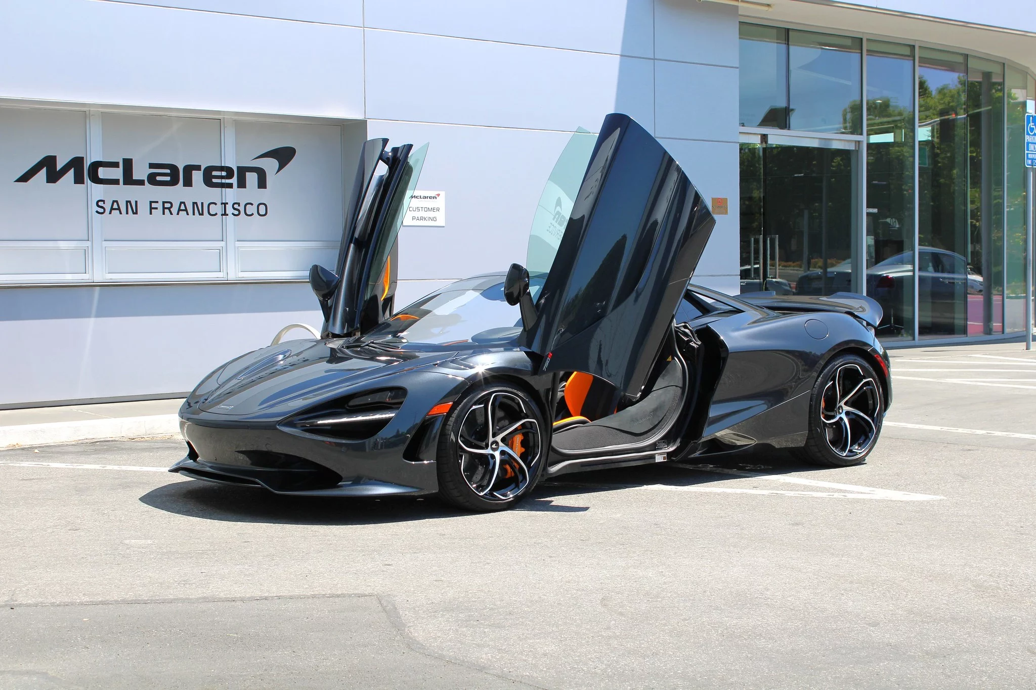 Plateaux Grey McLaren 750S