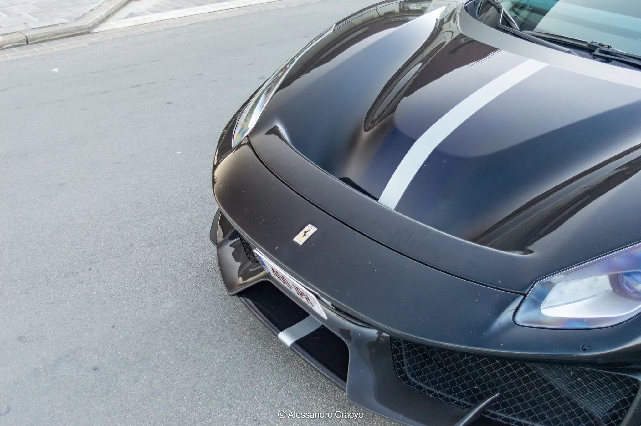 Nero DS Ferrari 488