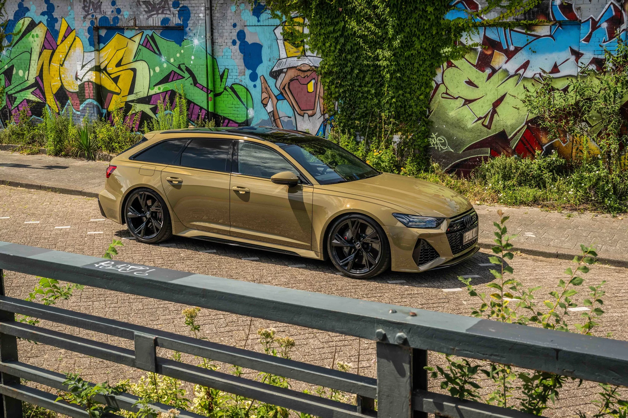 Tactical Green Audi RS6 Avant