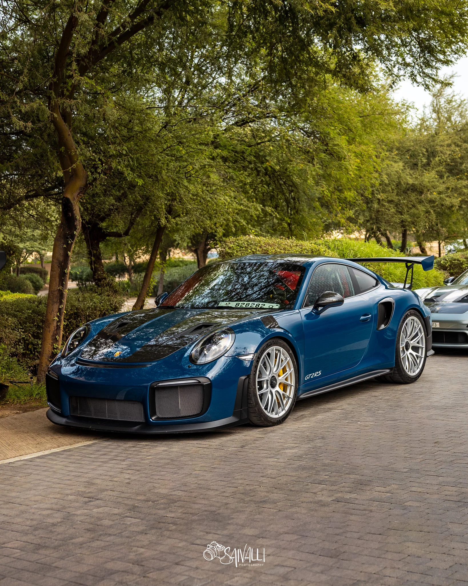 Pantone 296C Porsche 911 GT2 RS
