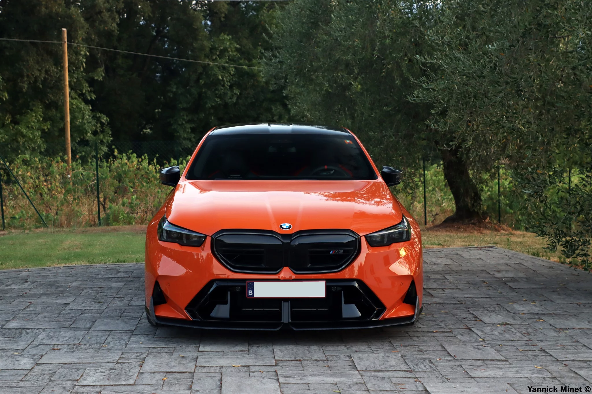 Fire Orange III BMW M5