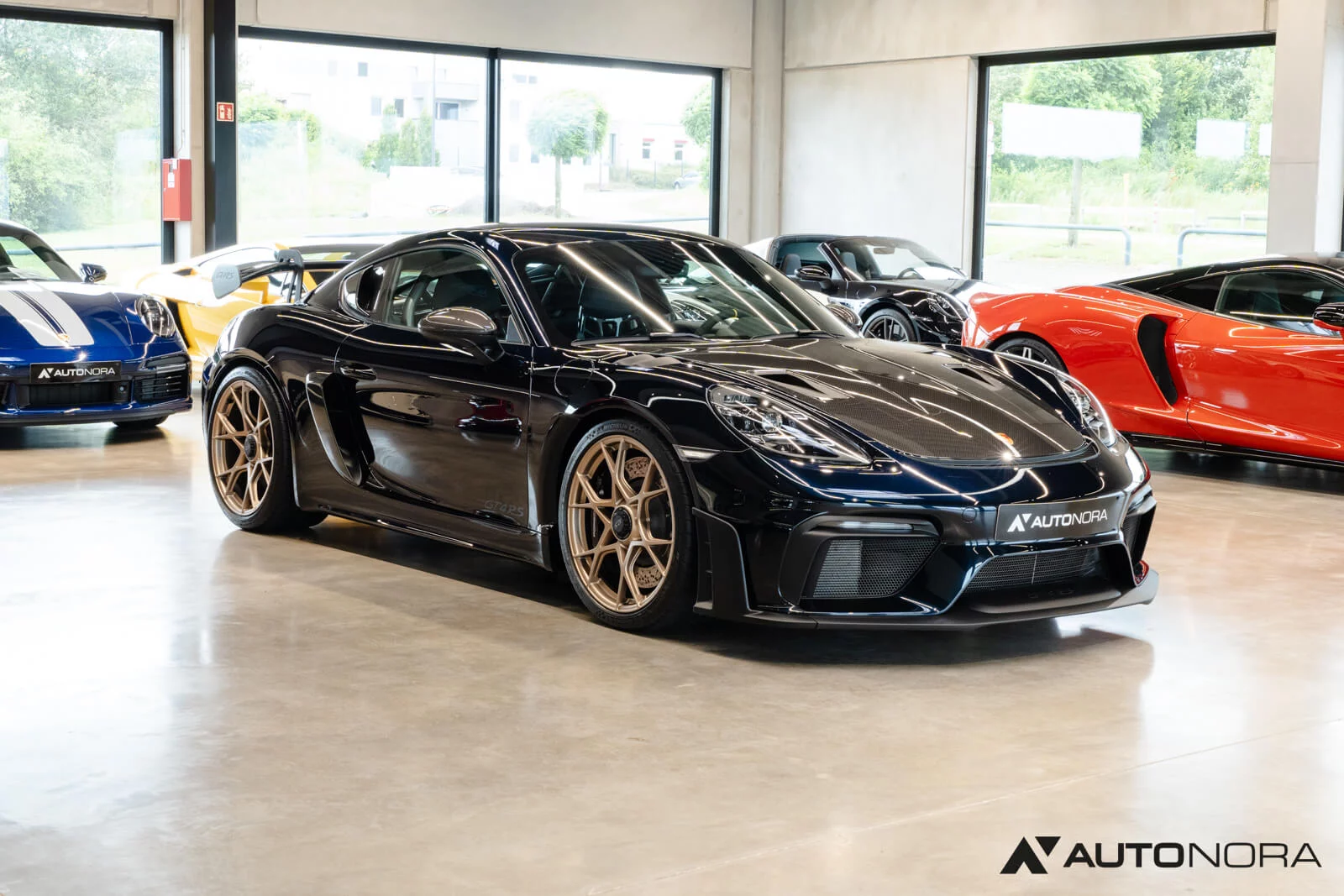 Moonlight Blue Metallic Porsche 718 Cayman GT4 RS