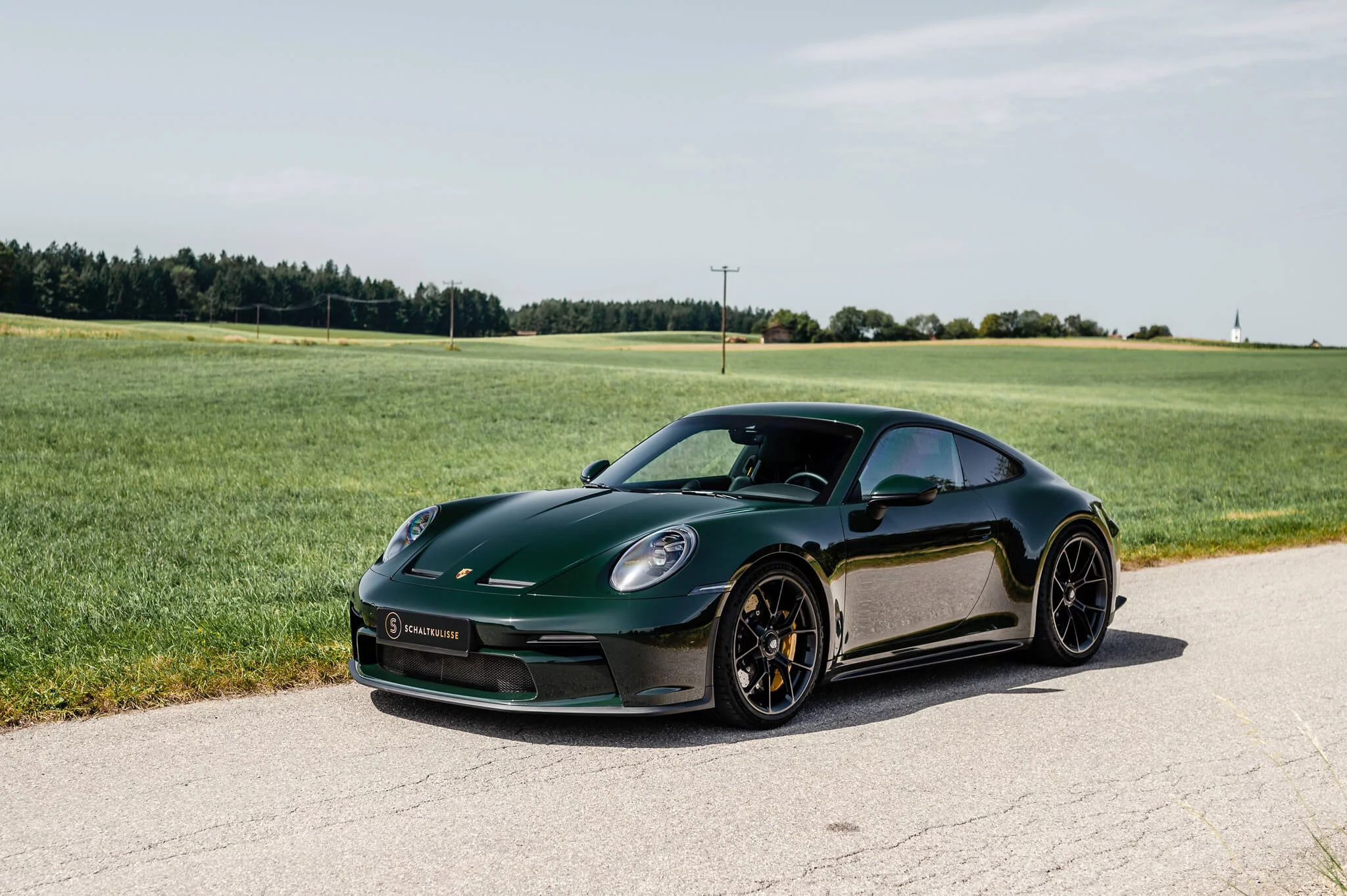 Brewster Green Porsche 911 GT3