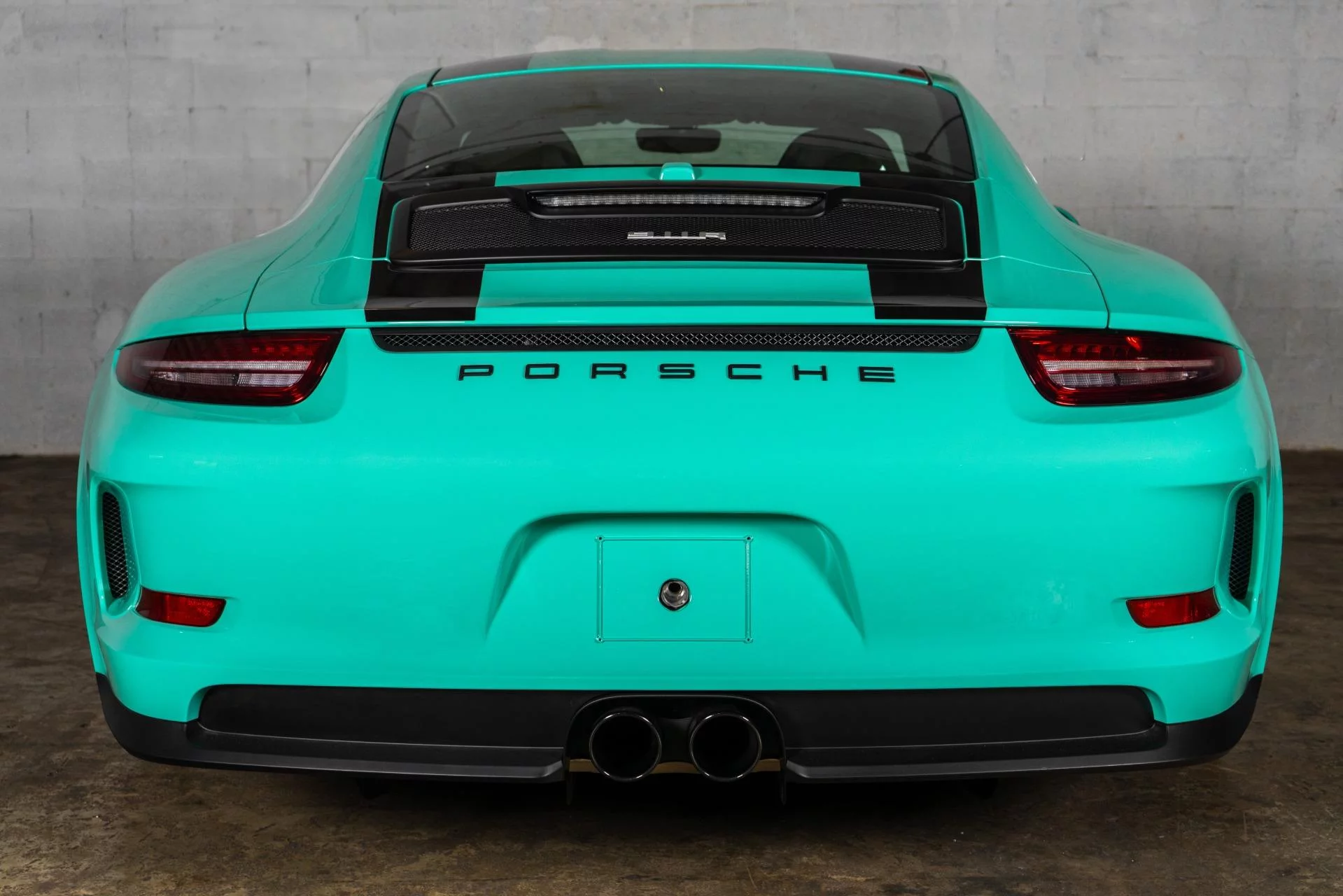 Mint Green Porsche 911 R