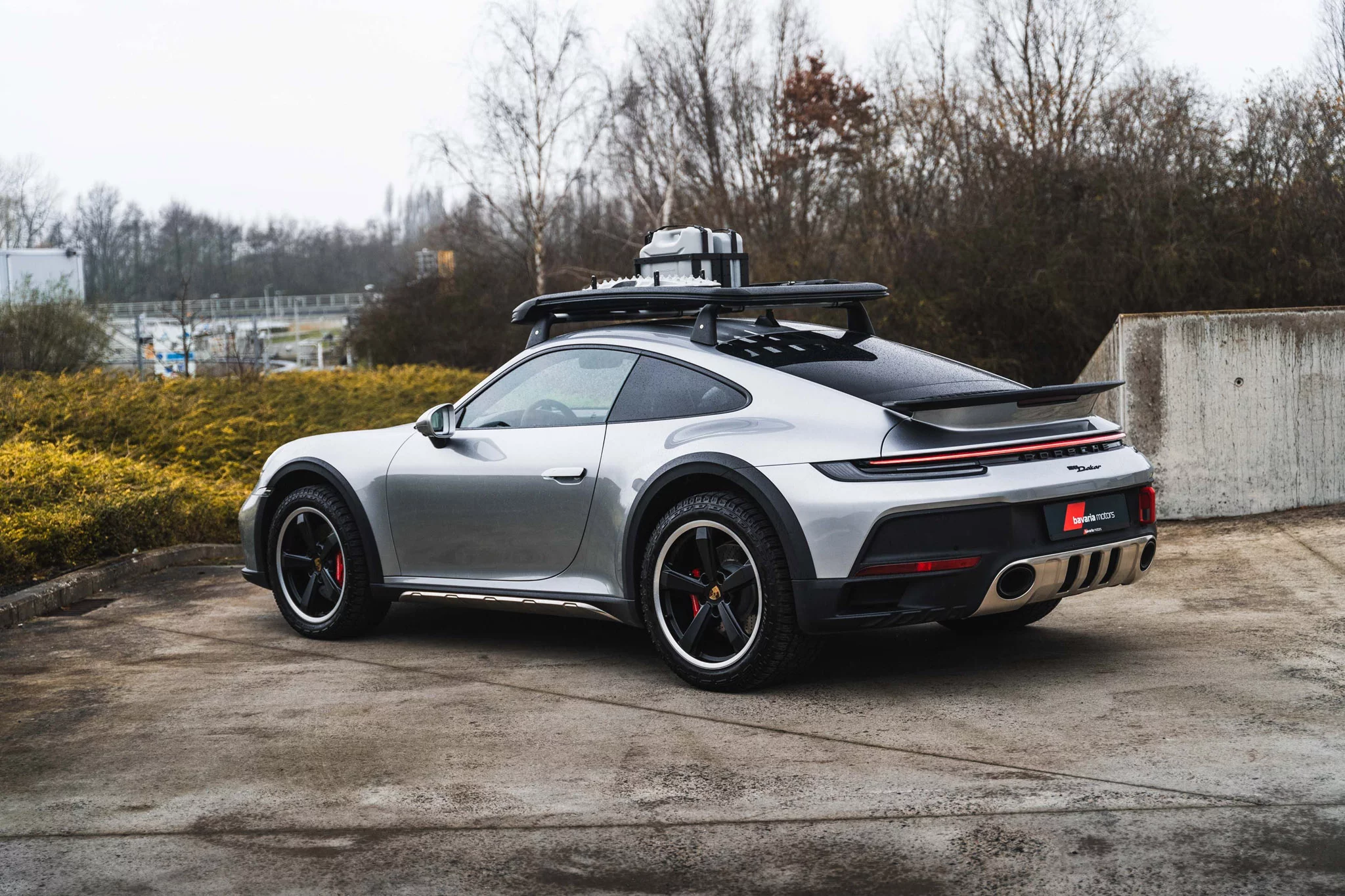 GT Silver Metallic Porsche 911 Dakar
