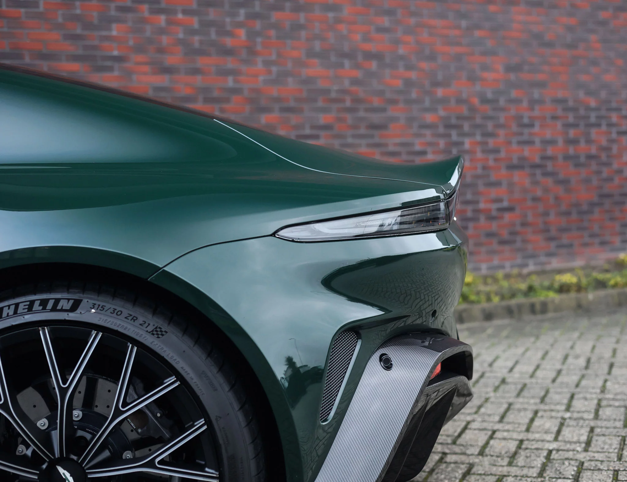 AM Heritage Racing Green Aston Martin V12 Vantage