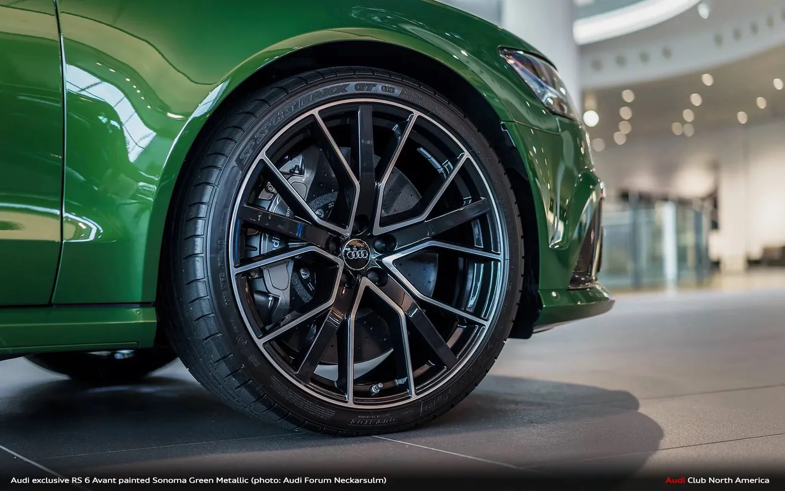 Sonoma Green Audi RS6 Avant