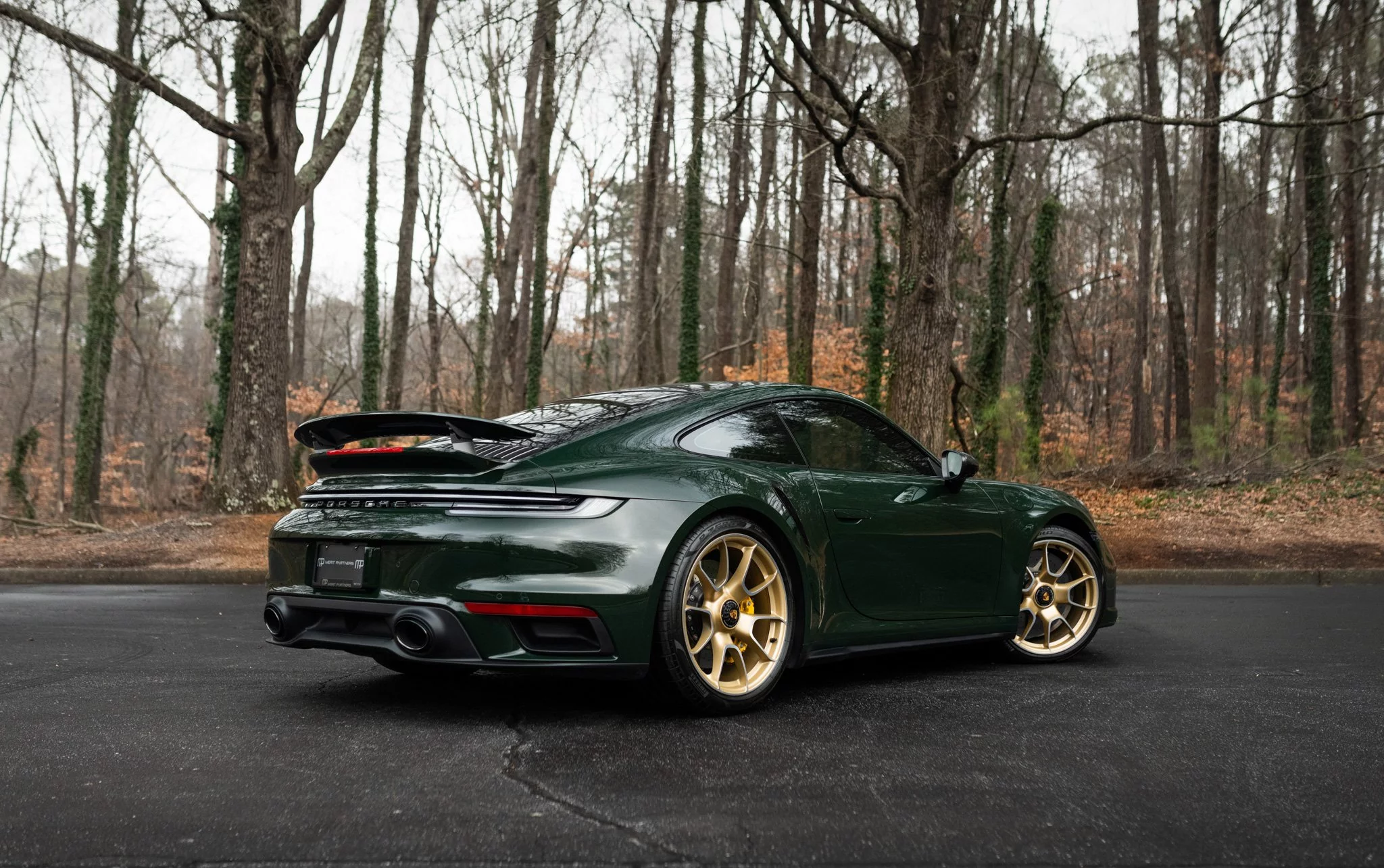 Brewster Green Porsche 911 Turbo