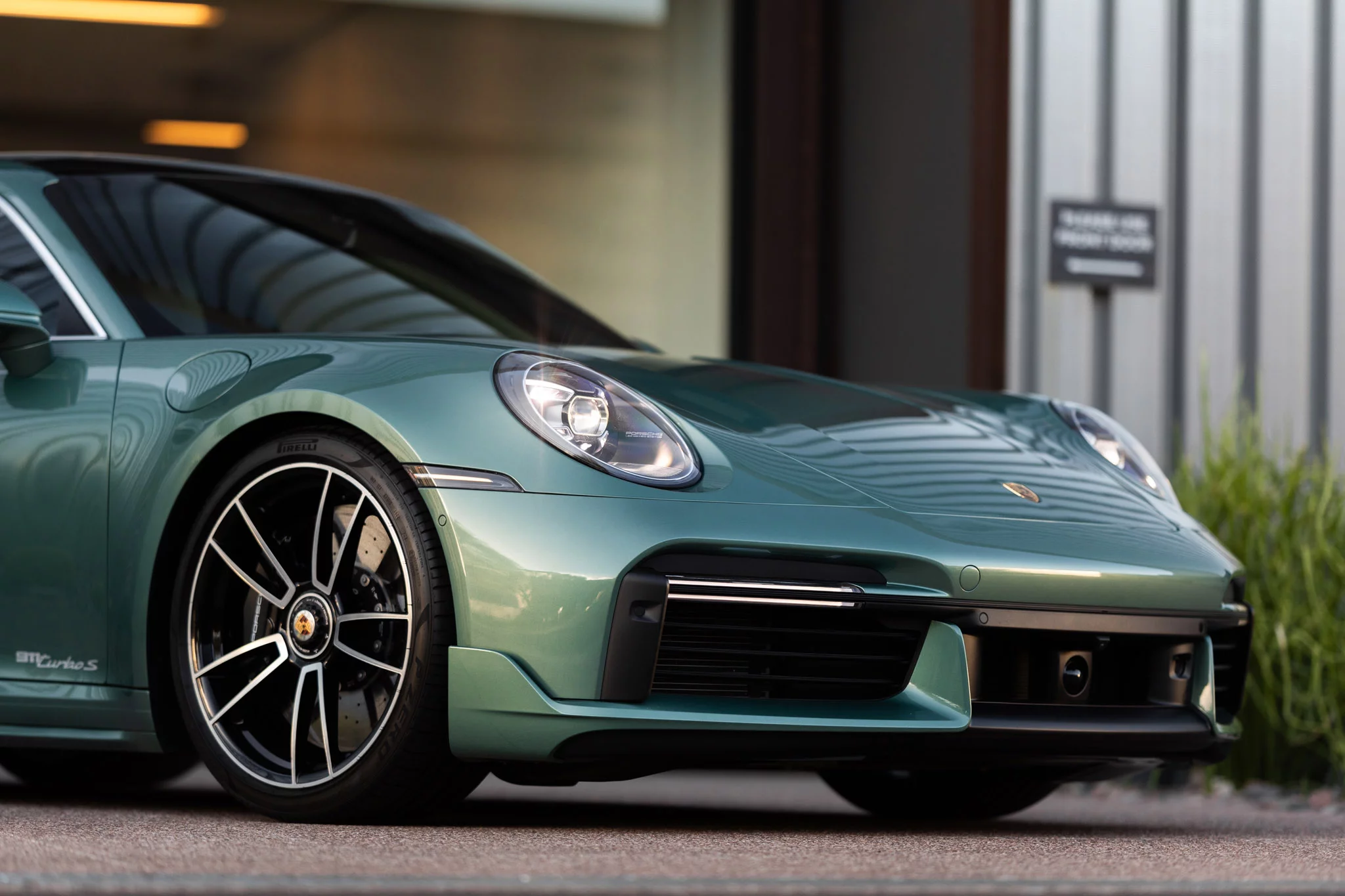 Racing Green Metallic Porsche 911 Turbo