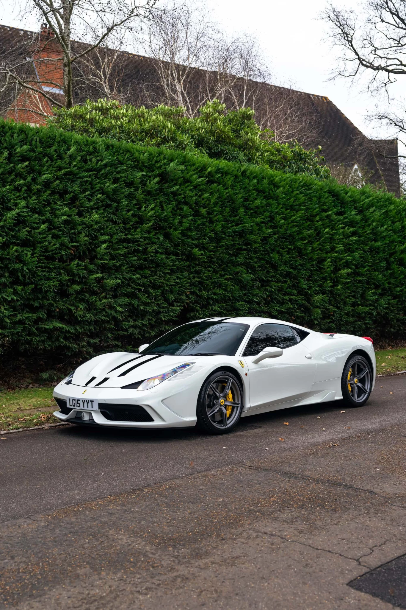 Bianco Avus Ferrari 458