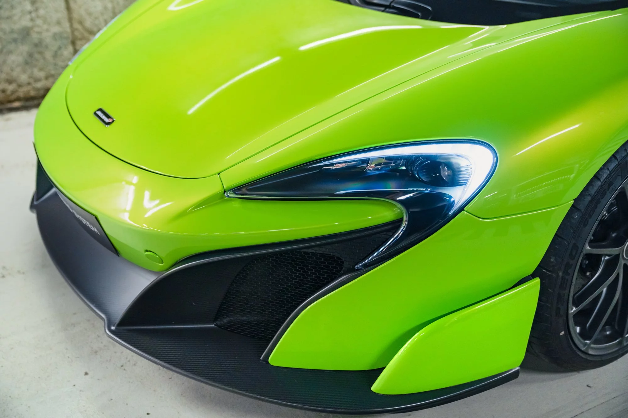Napier Green McLaren 675LT