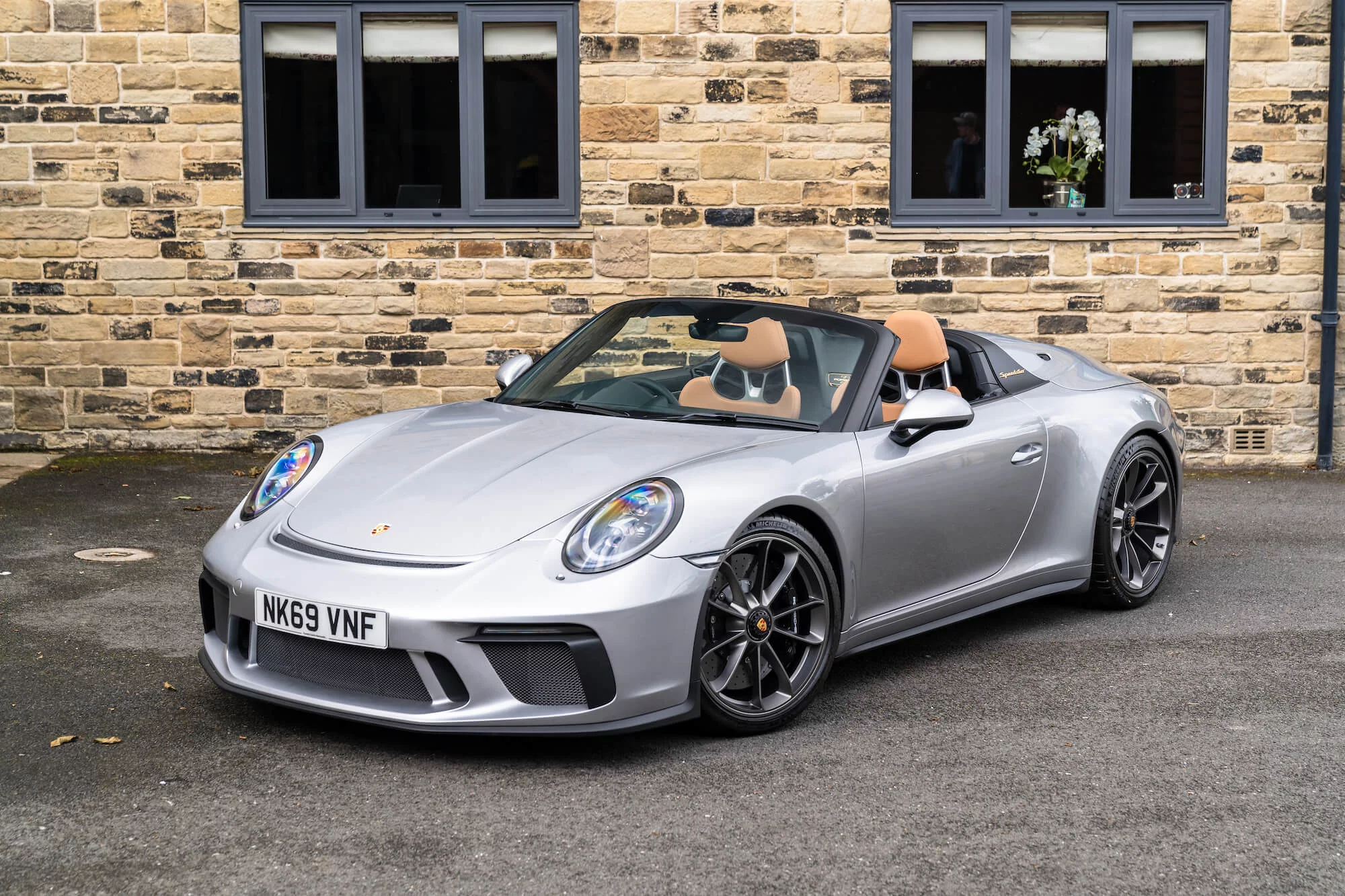 GT Silver Metallic Porsche 911 Speedster