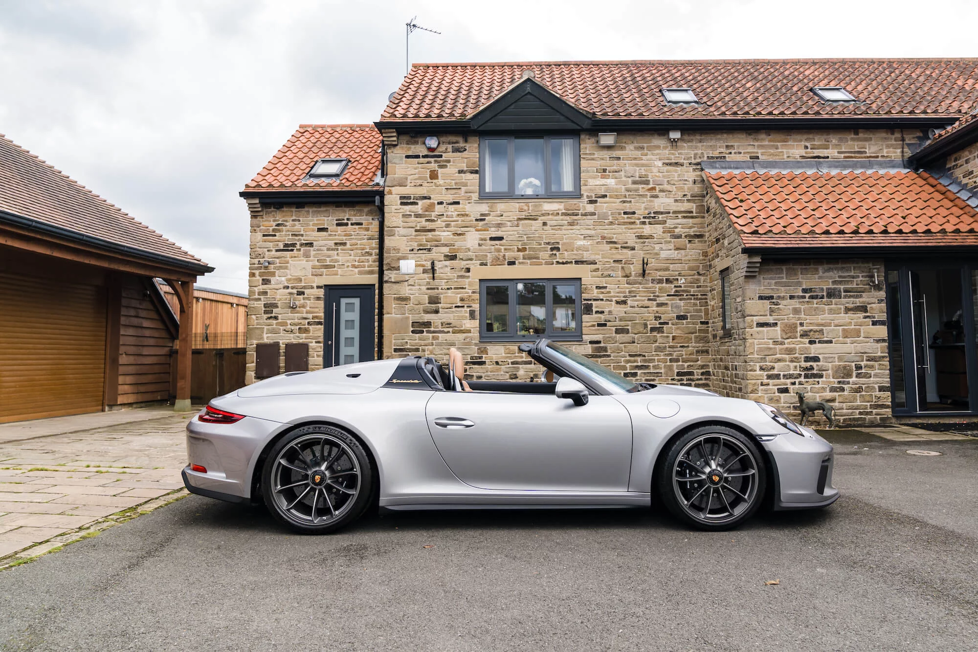 GT Silver Metallic Porsche 911 Speedster