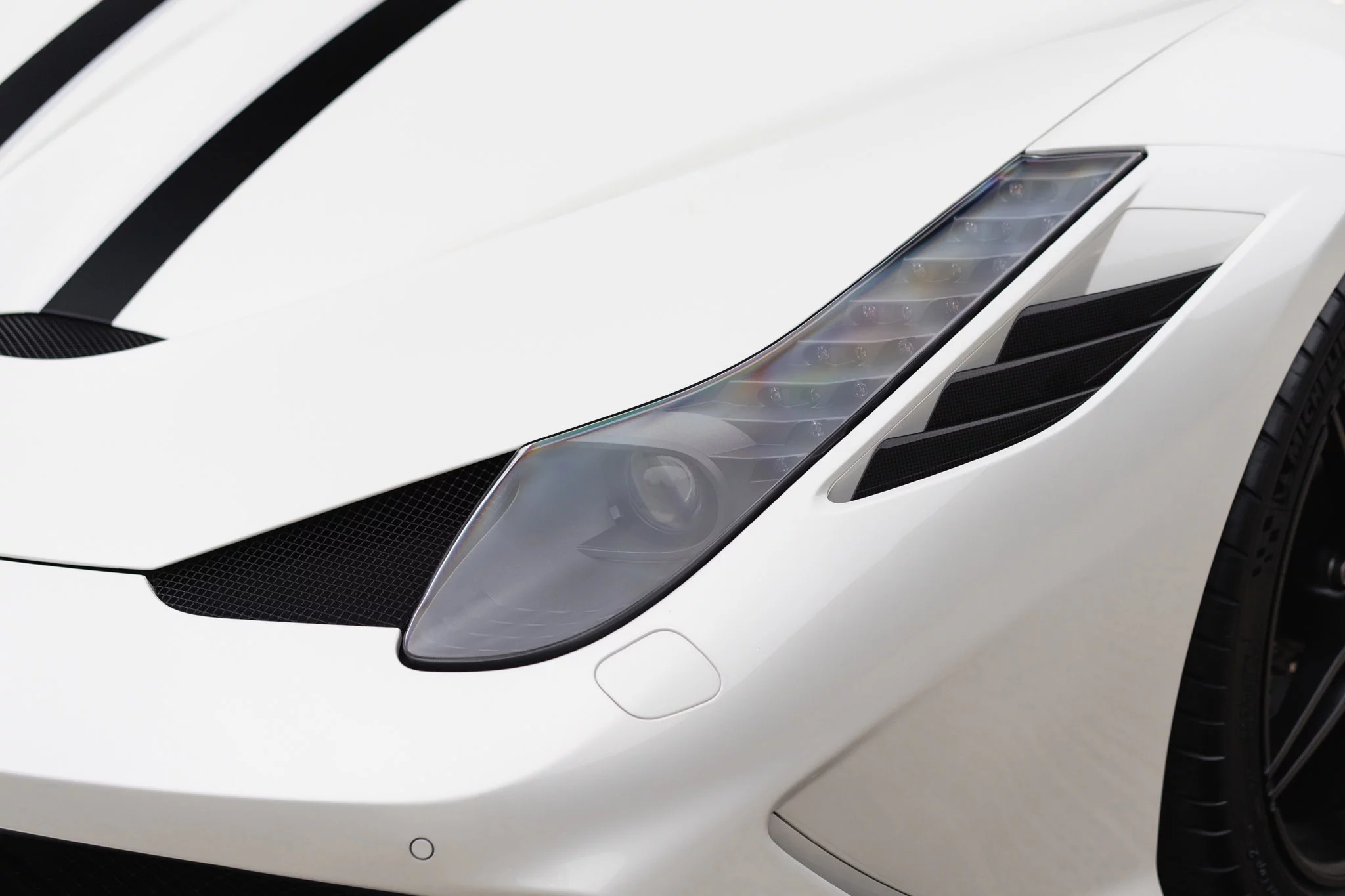 Bianco Italia Ferrari 458