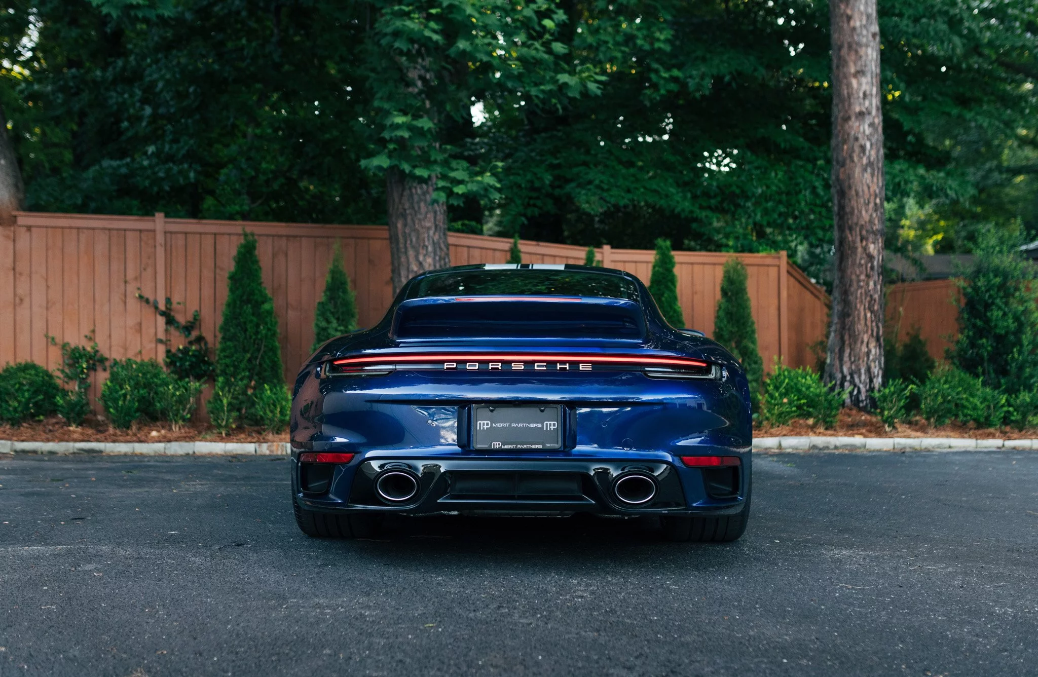 Gentian Blue Metallic Porsche 911 Sport Classic