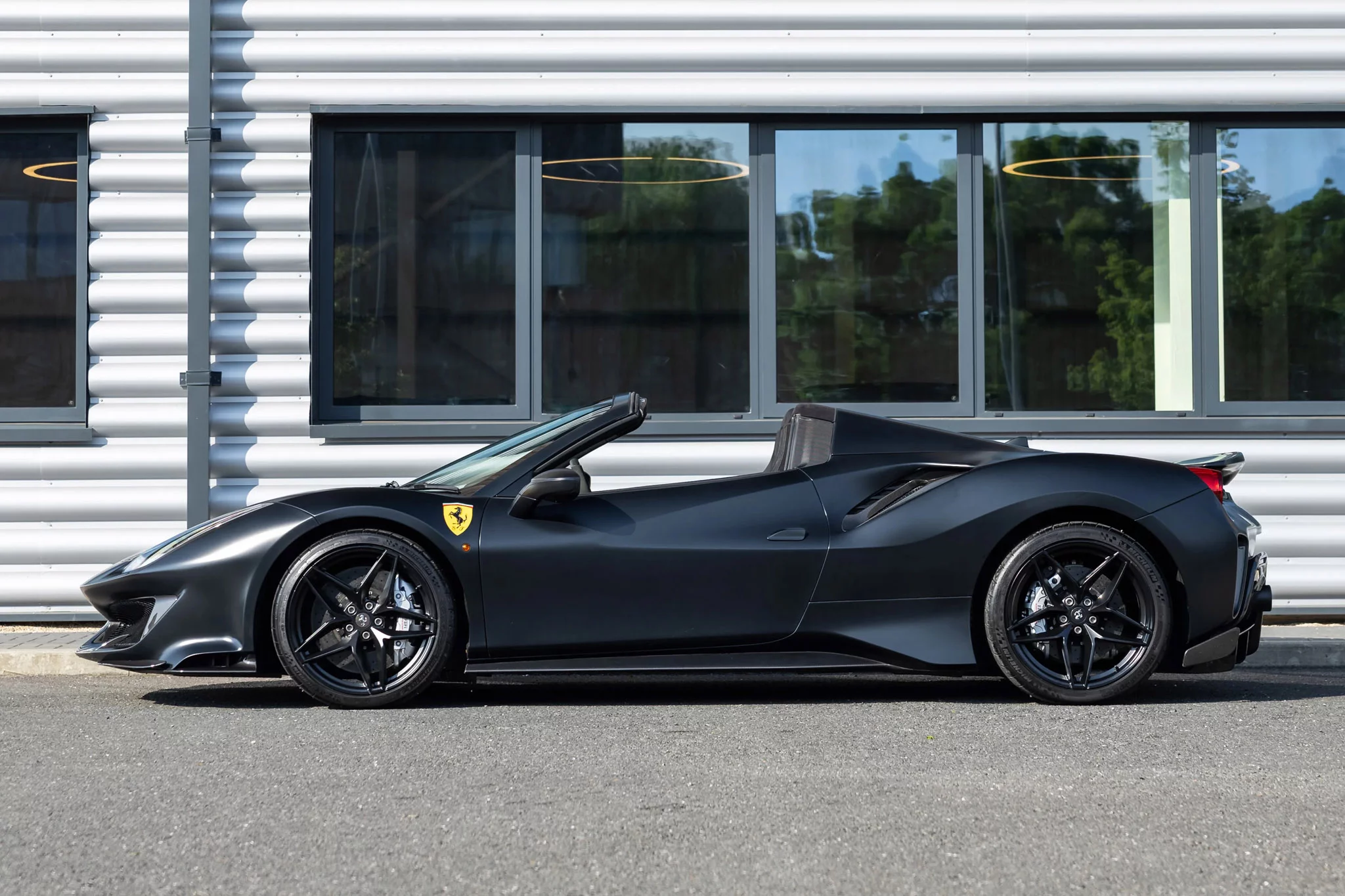 Nero DS Opaco Ferrari 488