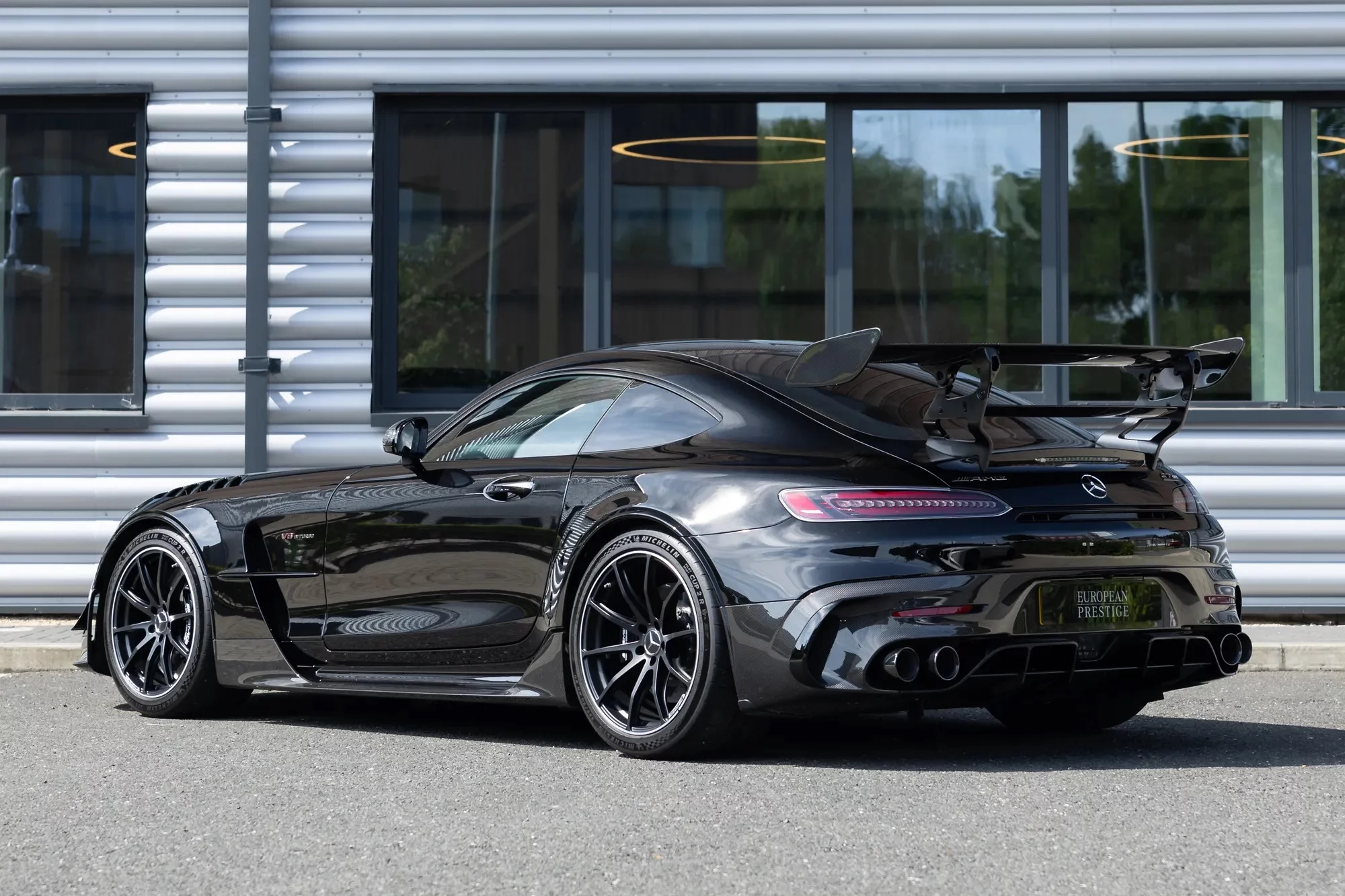 Obsidian Black Mercedes-AMG GT