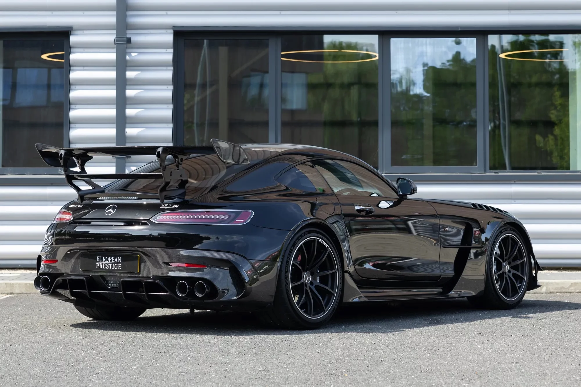 Obsidian Black Mercedes-AMG GT