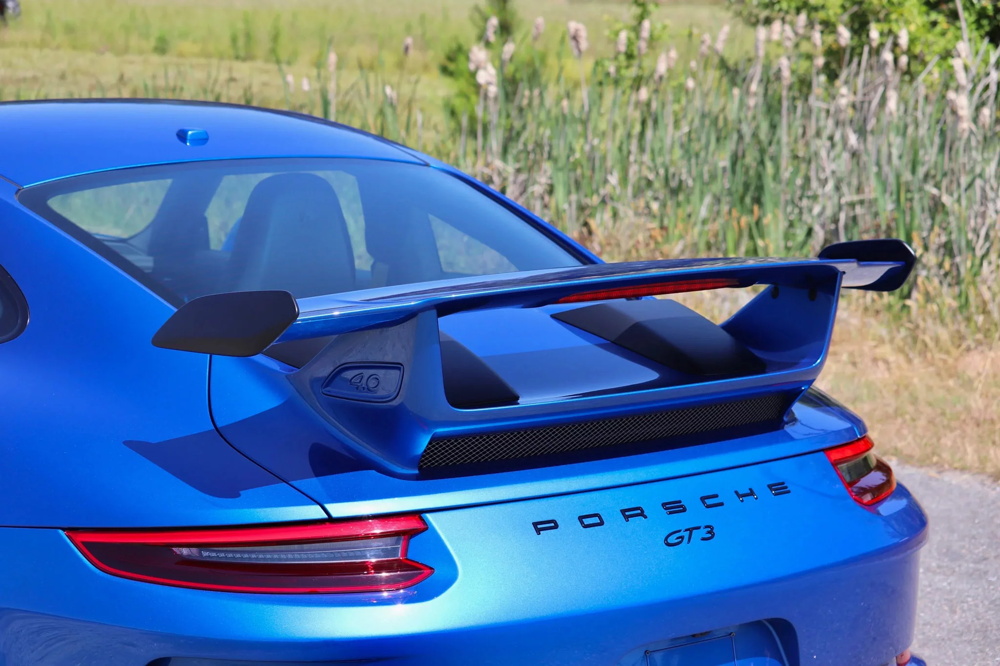 Sapphire Blue Metallic Porsche 911 GT3