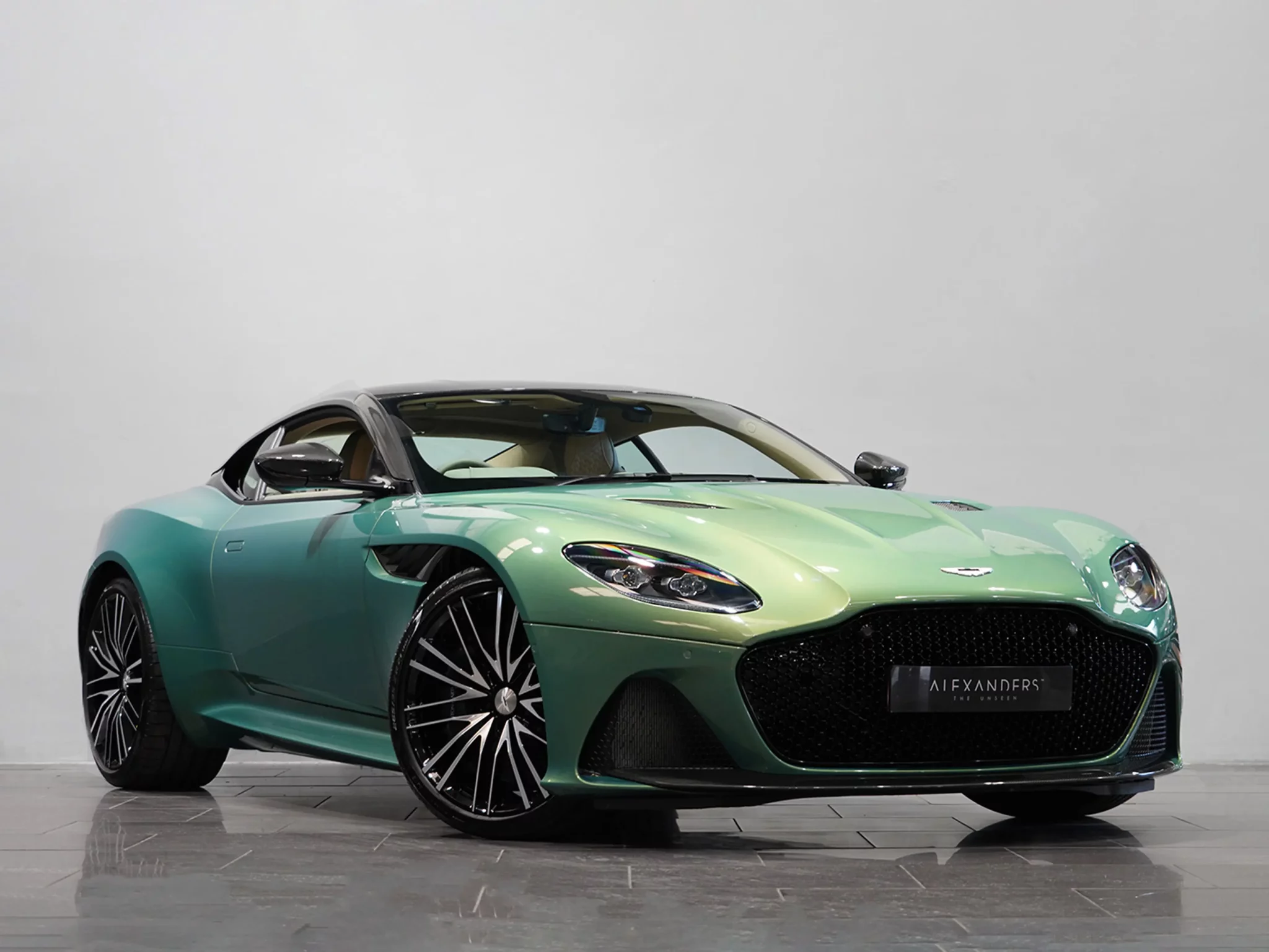 Iridescent Emerald Aston Martin DBS