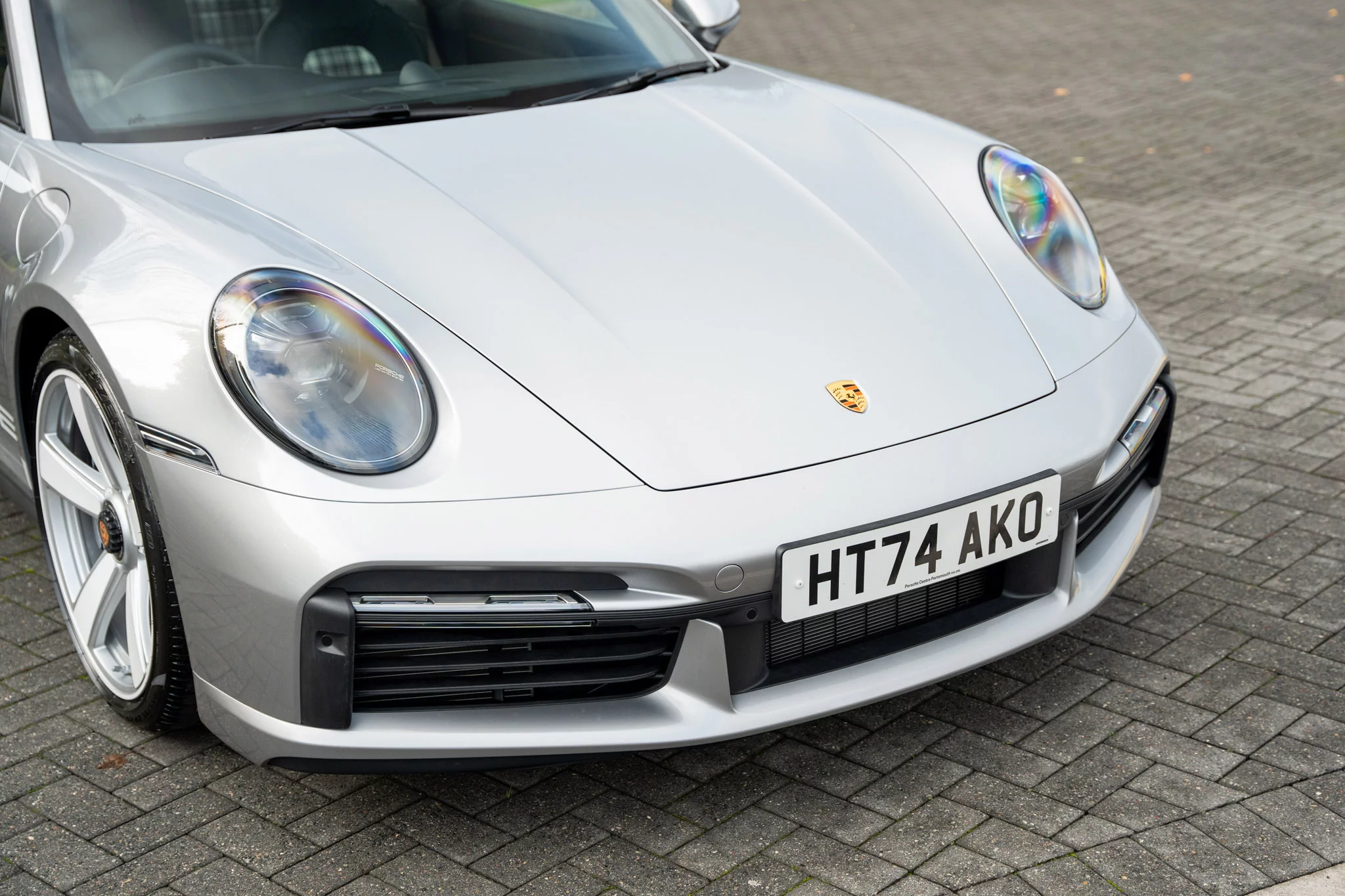 GT Silver Metallic Porsche 911 Turbo
