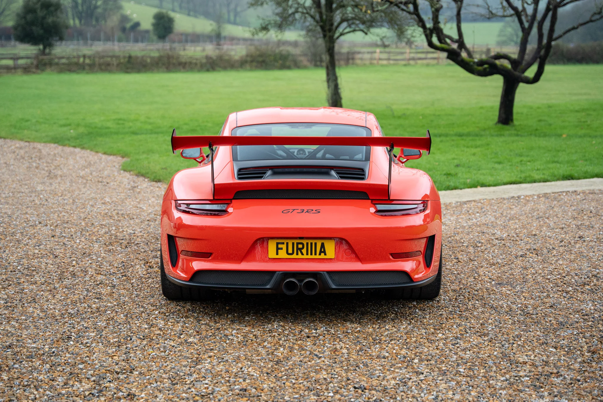 Lava Orange Porsche 911 GT3 RS