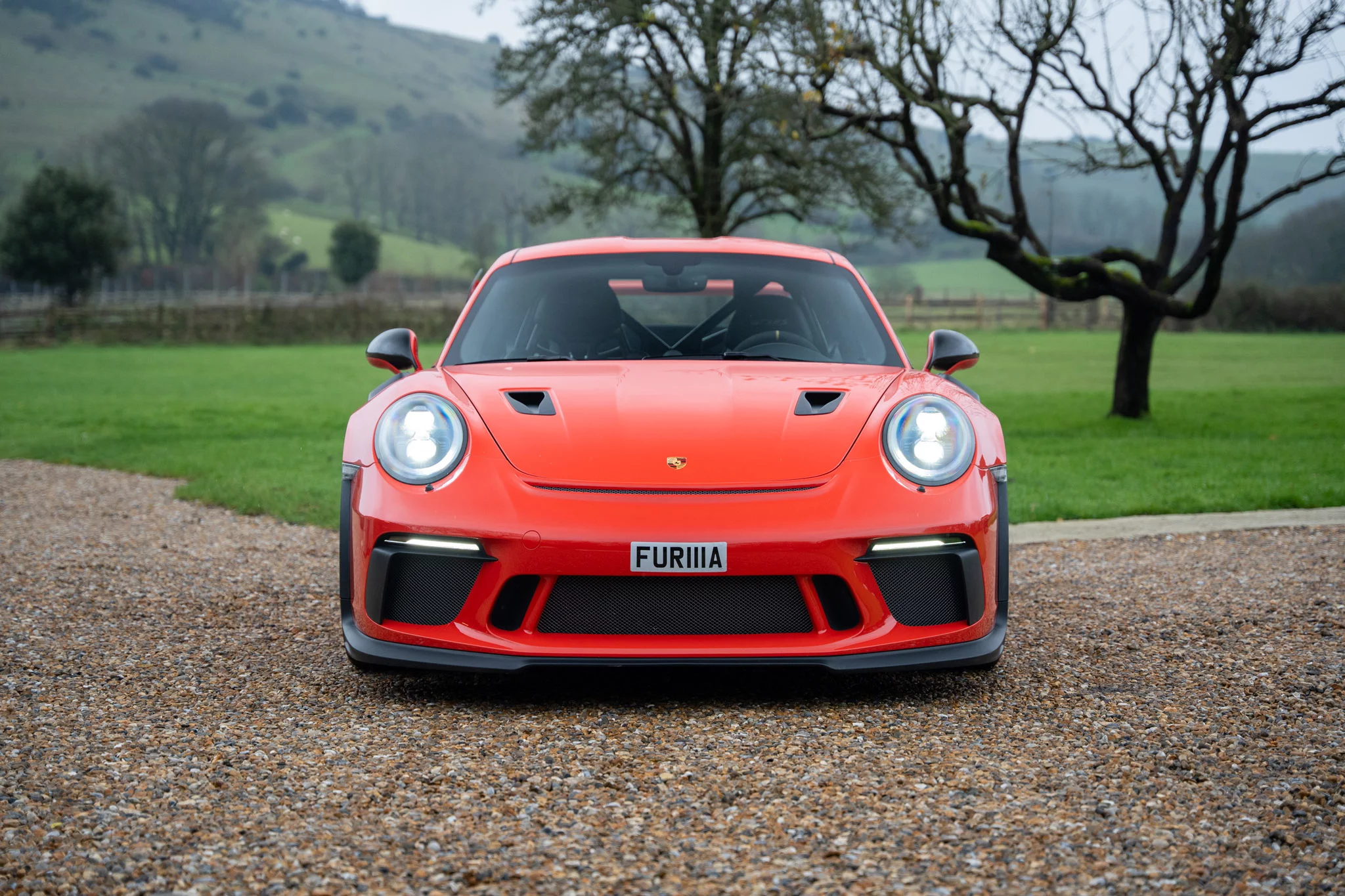 Lava Orange Porsche 911 GT3 RS