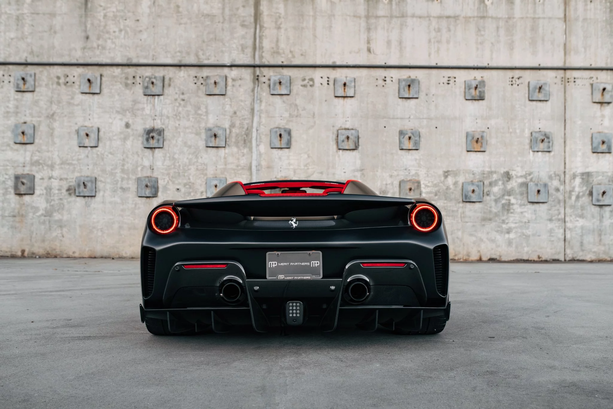 Nero DS Opaco Ferrari 488