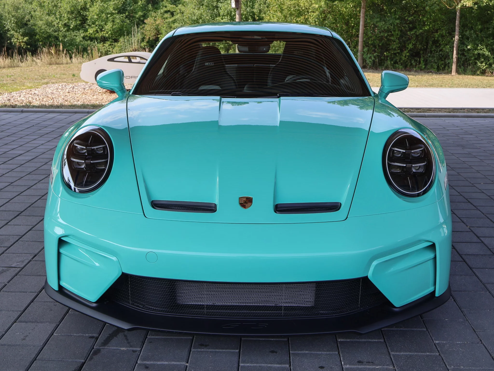 Mint Green Porsche 911 GT3