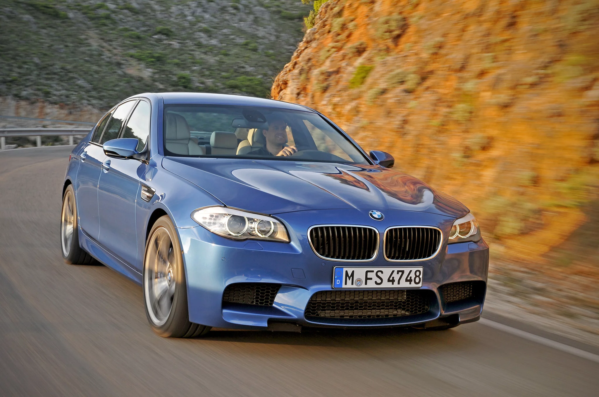 Monte Carlo Blue BMW M5