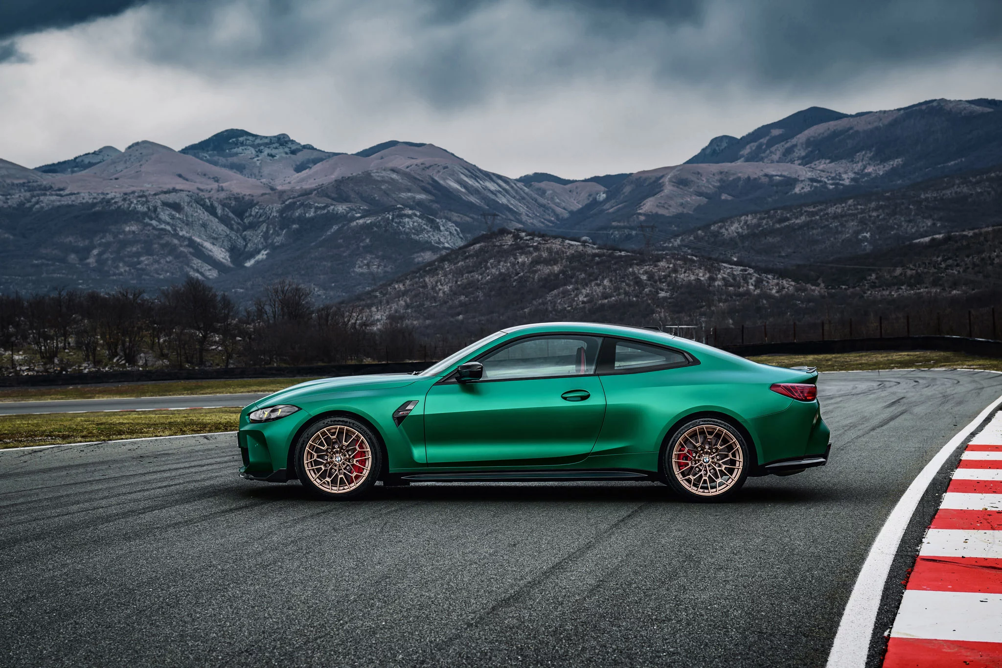 Frozen Isle of Man Green BMW M4