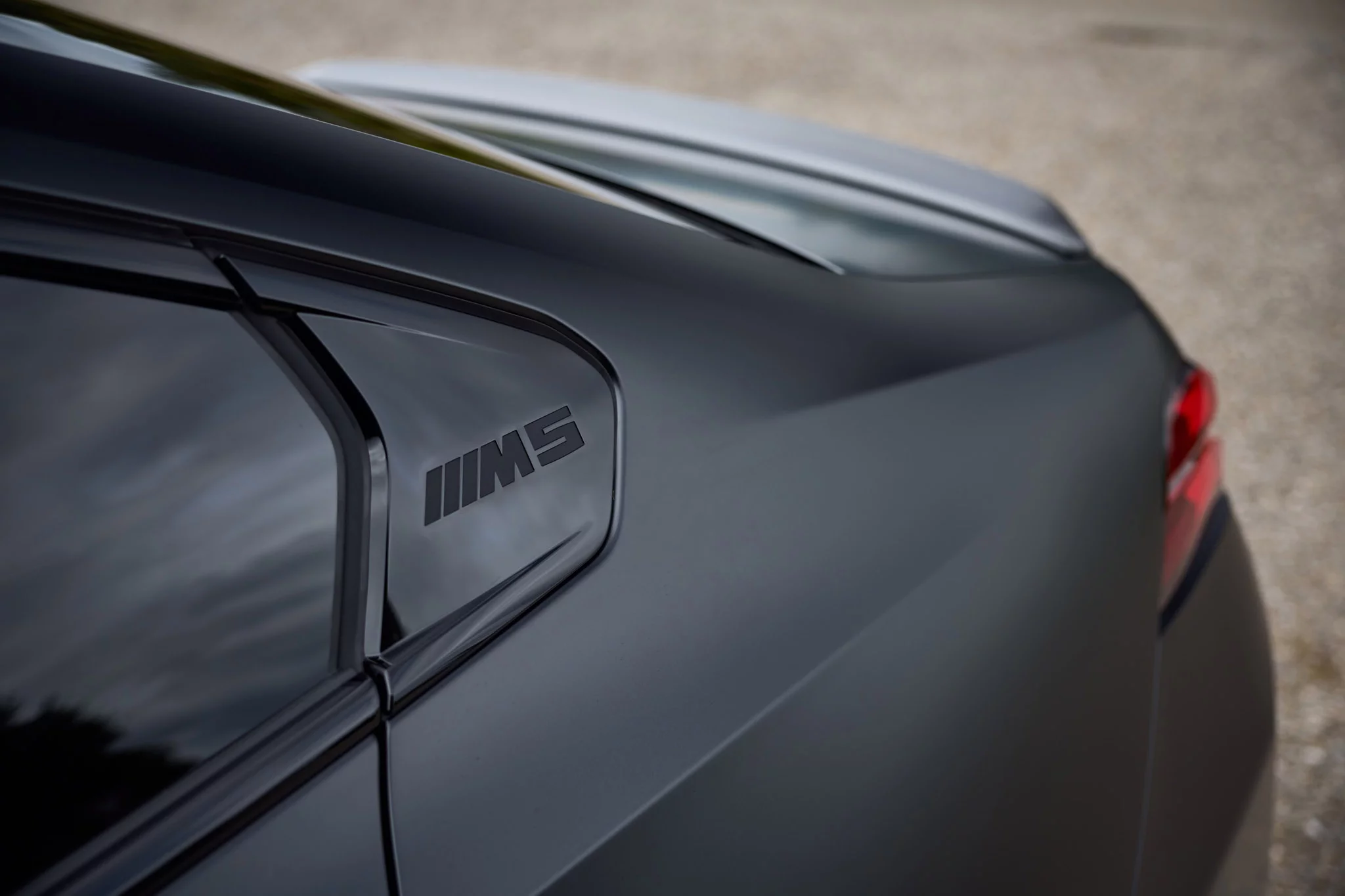 Frozen Black BMW M5