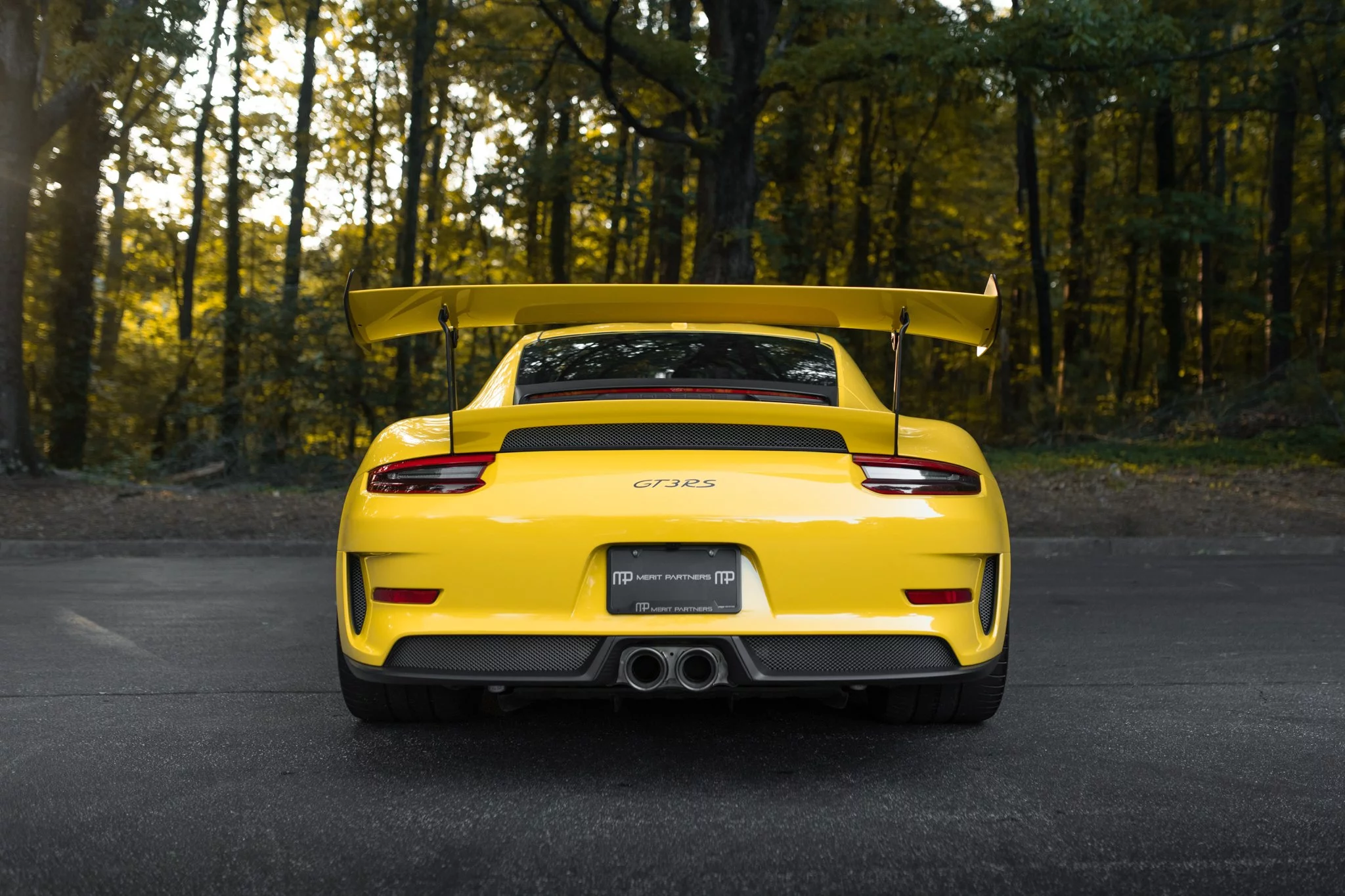 Racing Yellow Porsche 911 GT3 RS