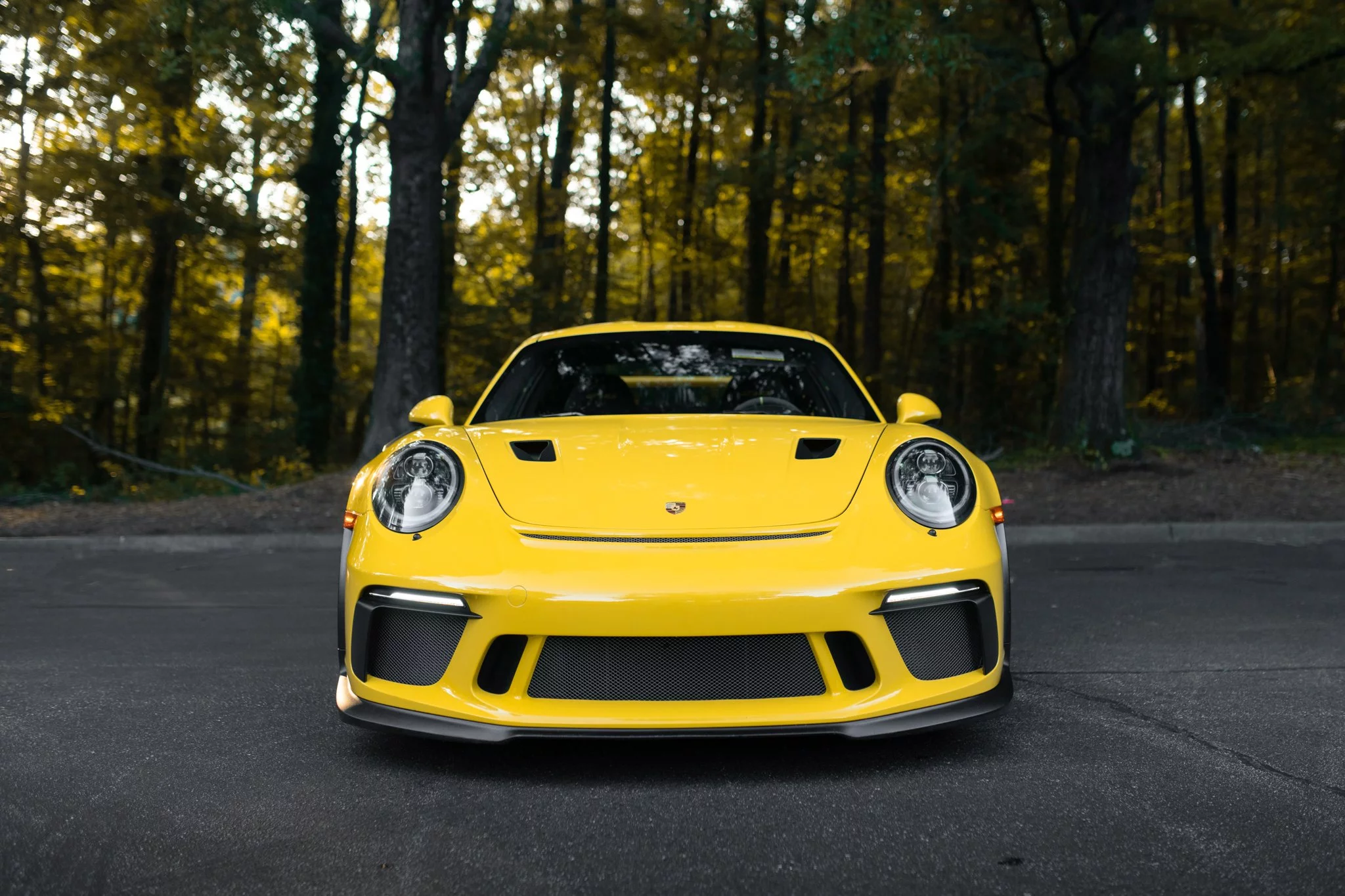 Racing Yellow Porsche 911 GT3 RS