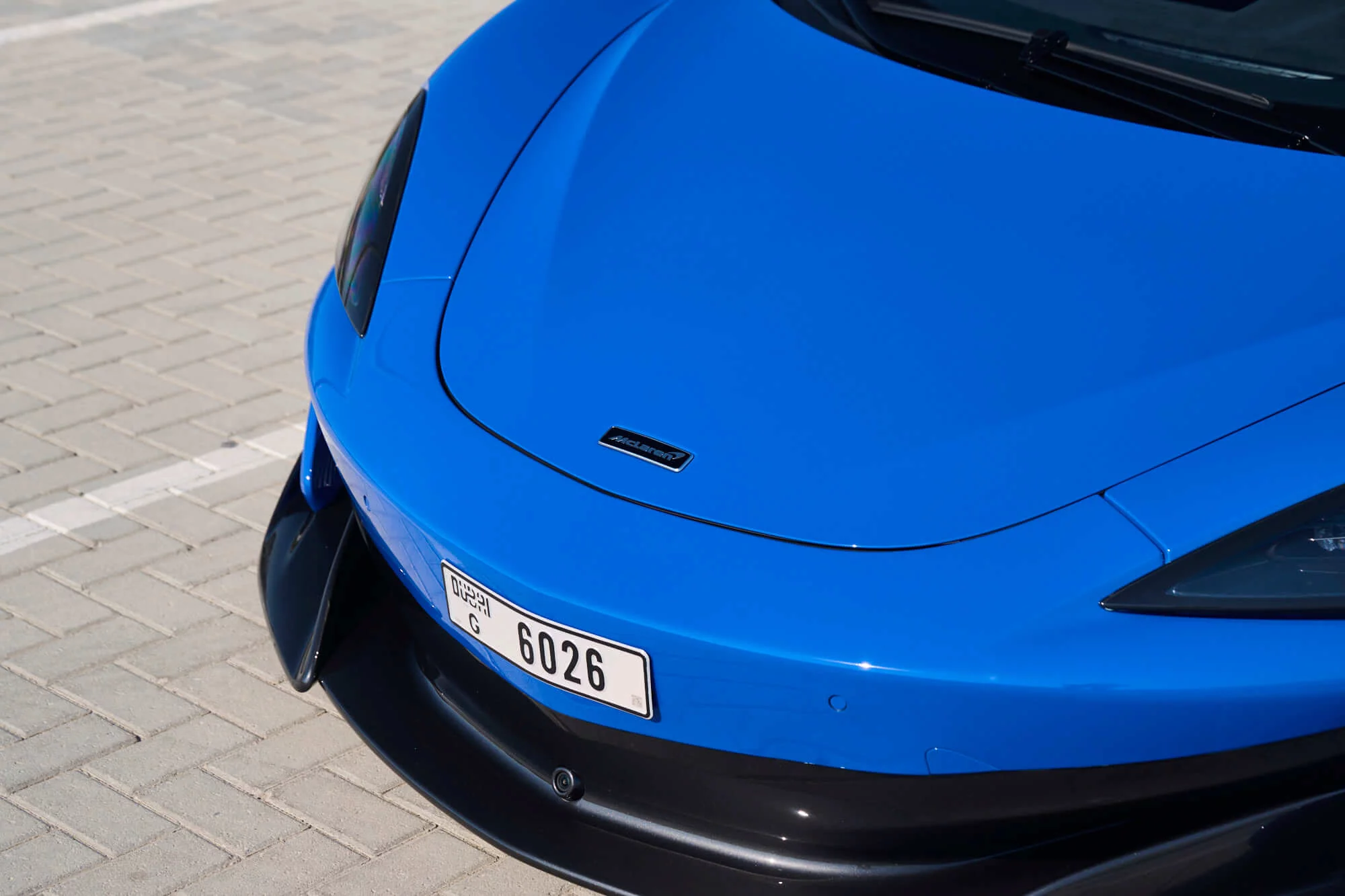 Paris Blue McLaren 600LT