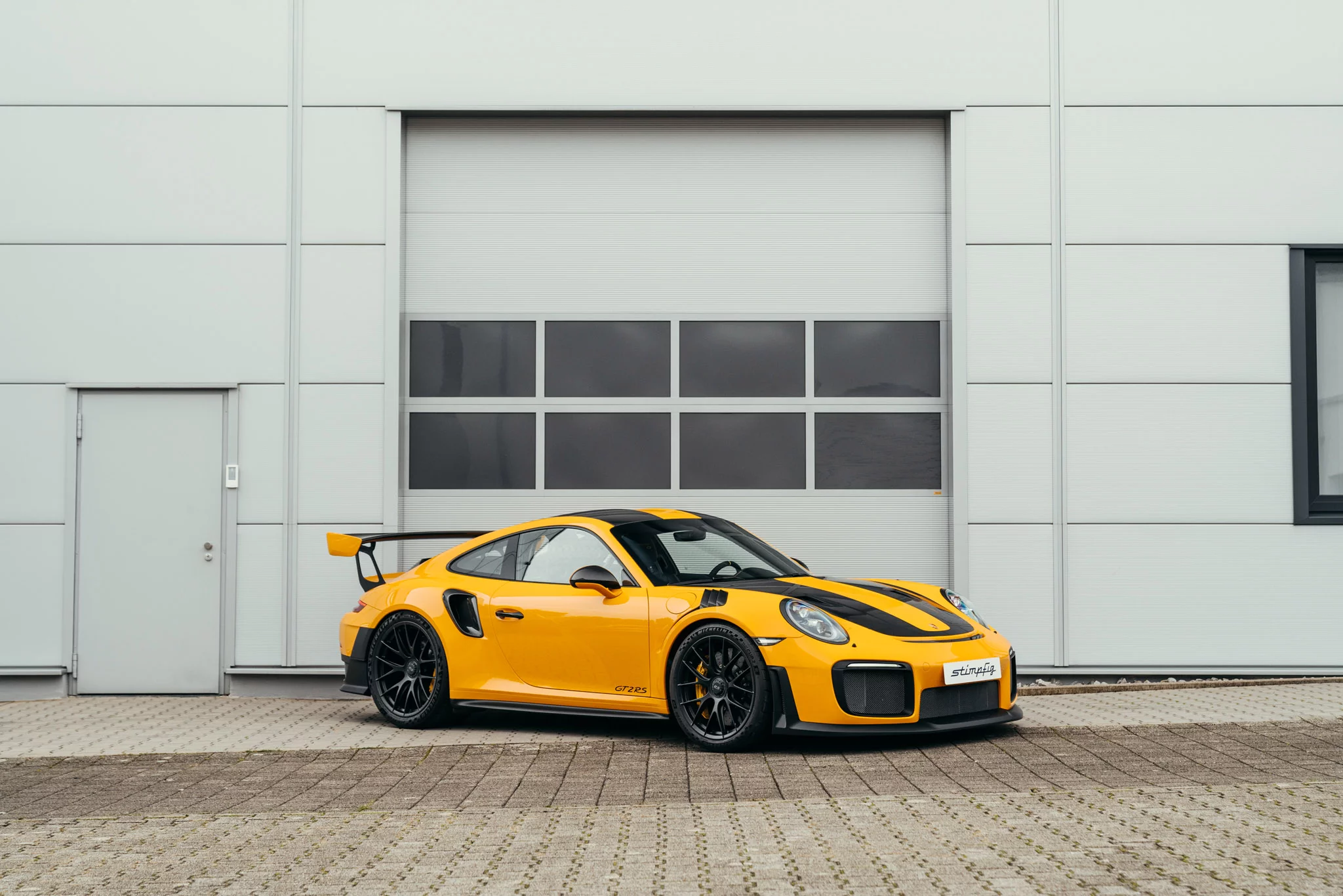Signal Yellow Porsche 911 GT2 RS