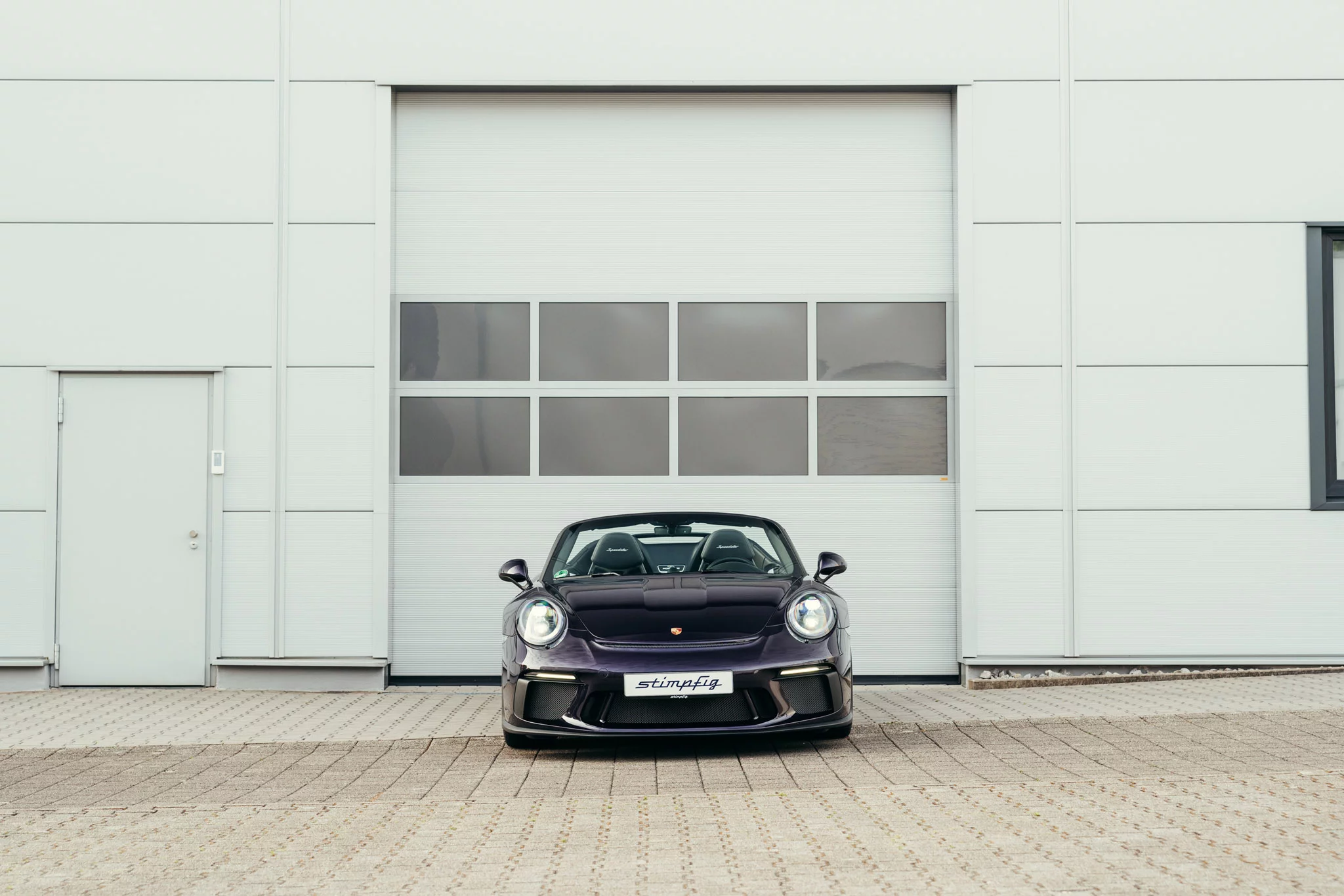 Viola Metallic Porsche 911 Speedster
