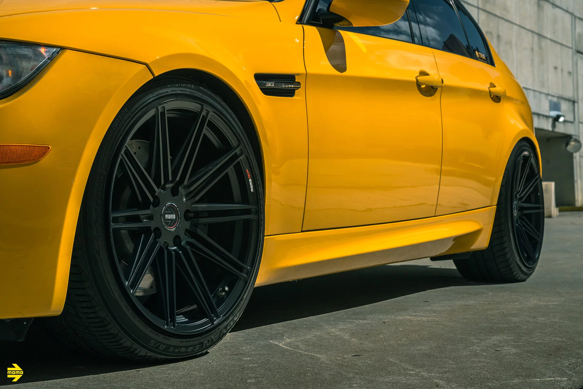 Atacama Yellow BMW M3