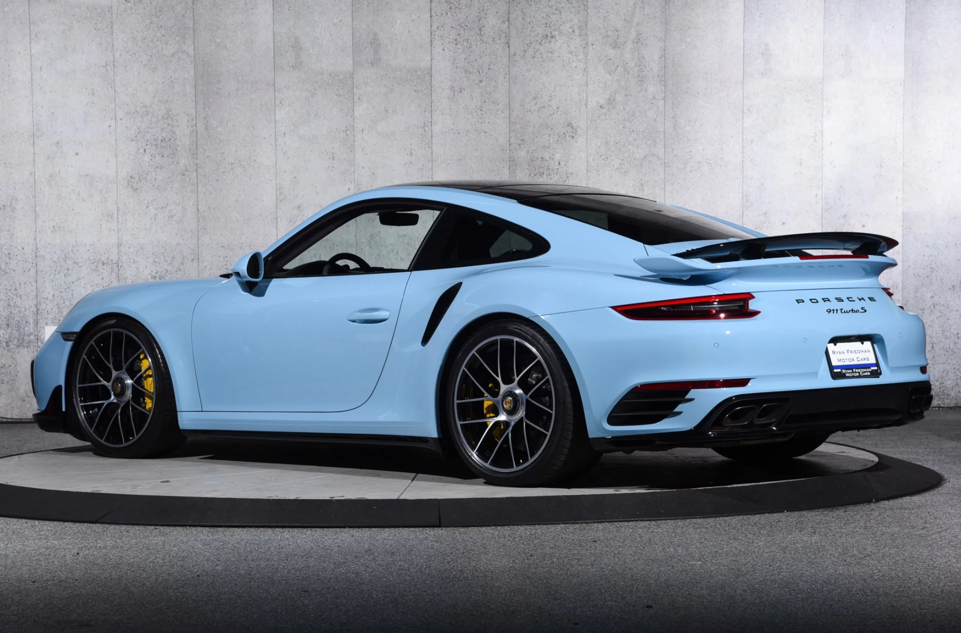 Gulf Blue Porsche 911 Turbo